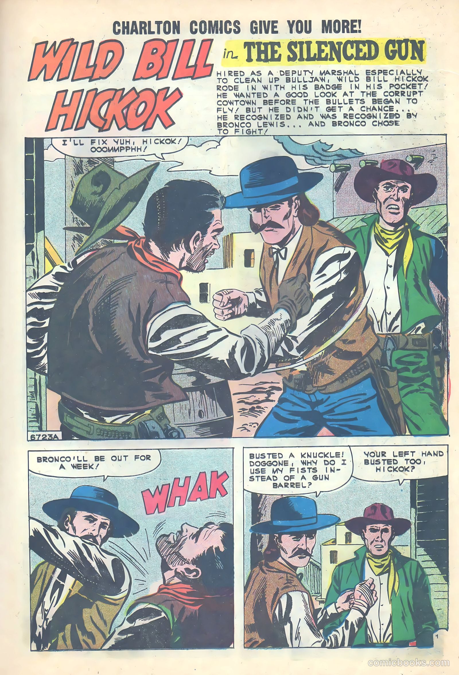 Six-Gun Heroes #64 (1961) — page 17 of 36