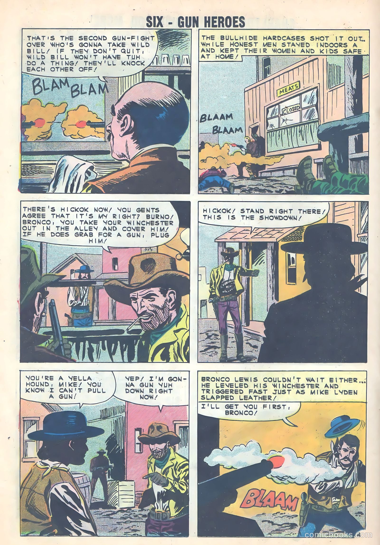 Six-Gun Heroes #64 (1961) — page 20 of 36