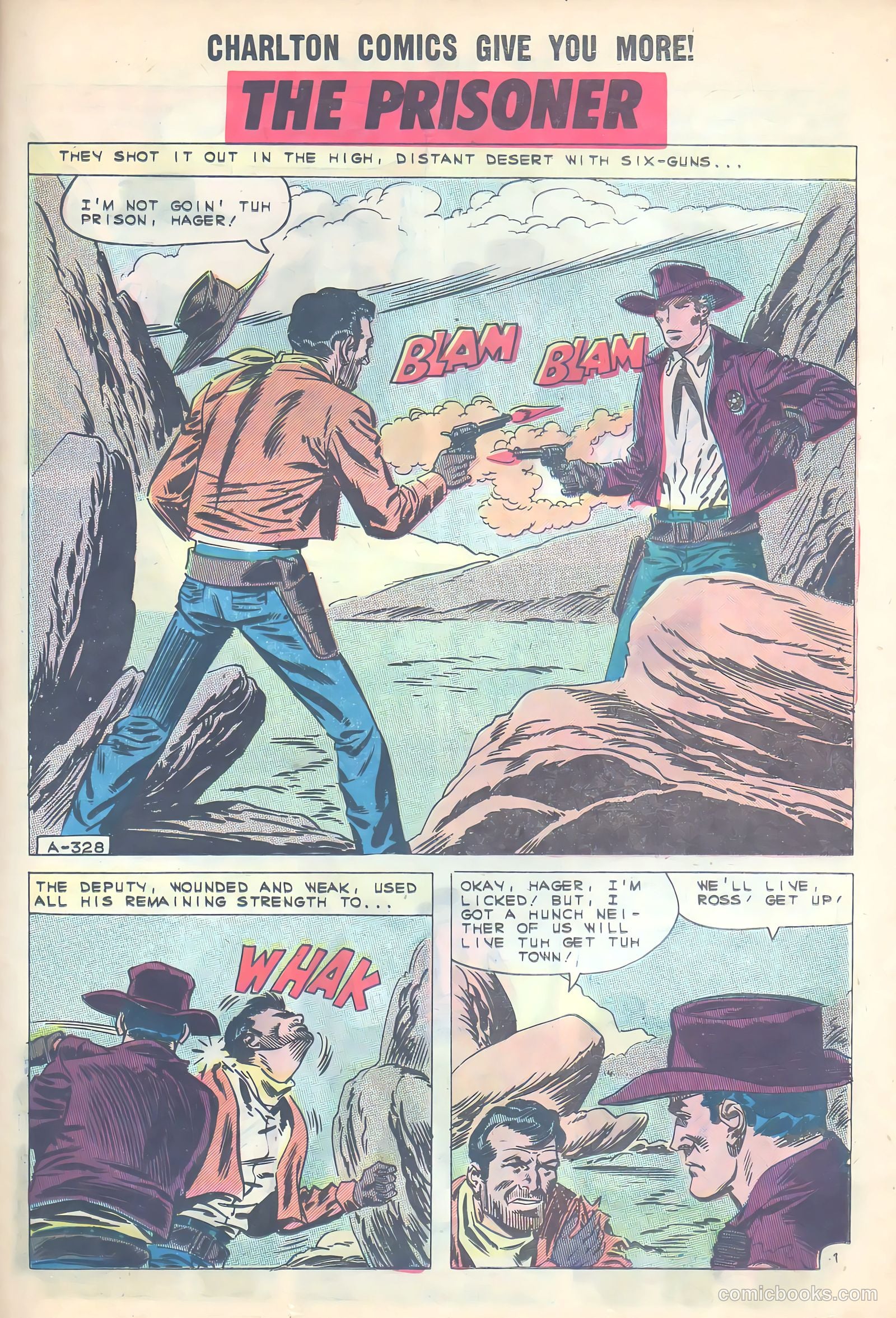 Six-Gun Heroes #64 (1961) — page 25 of 36