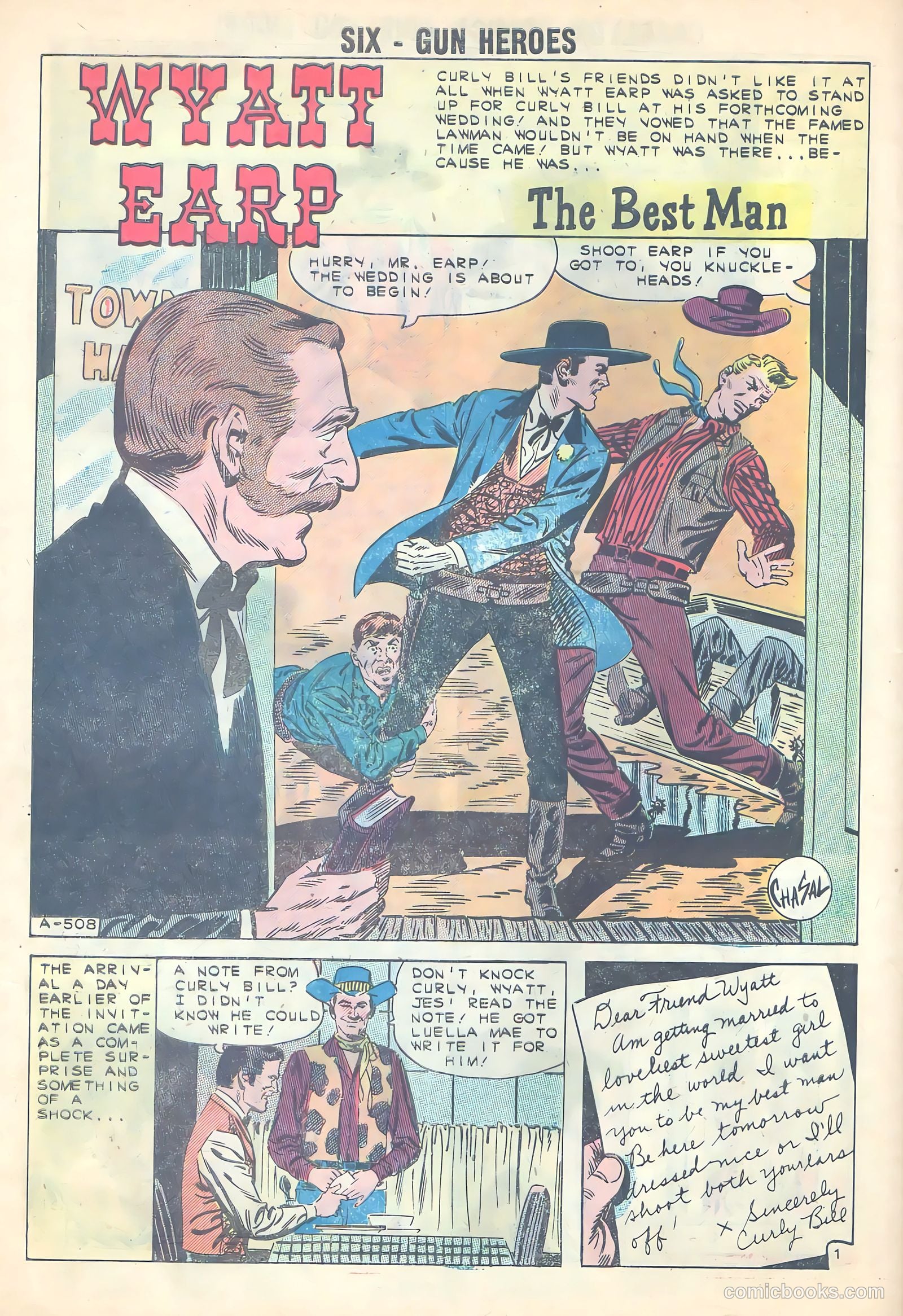 Six-Gun Heroes #64 (1961) — page 28 of 36