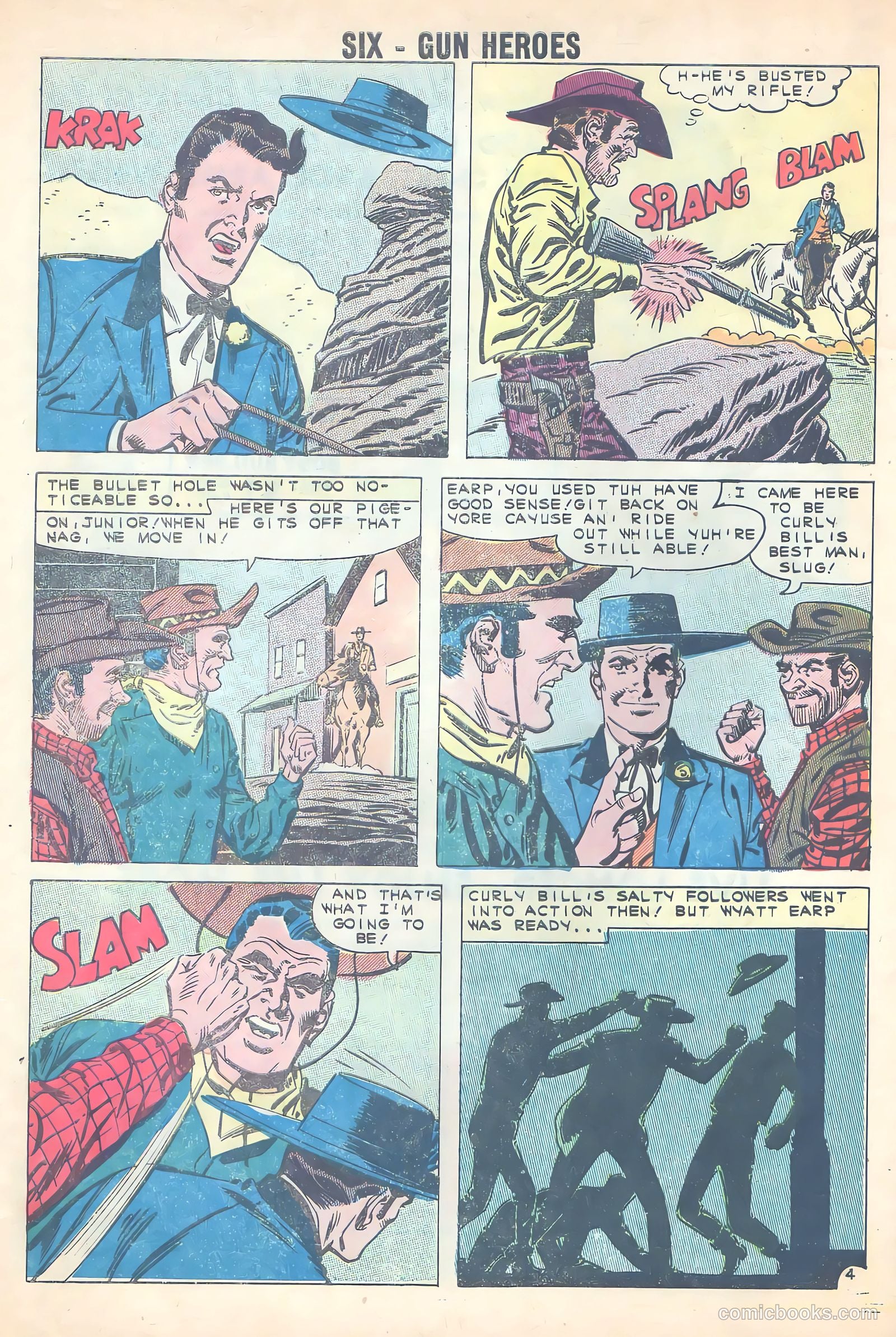 Six-Gun Heroes #64 (1961) — page 32 of 36