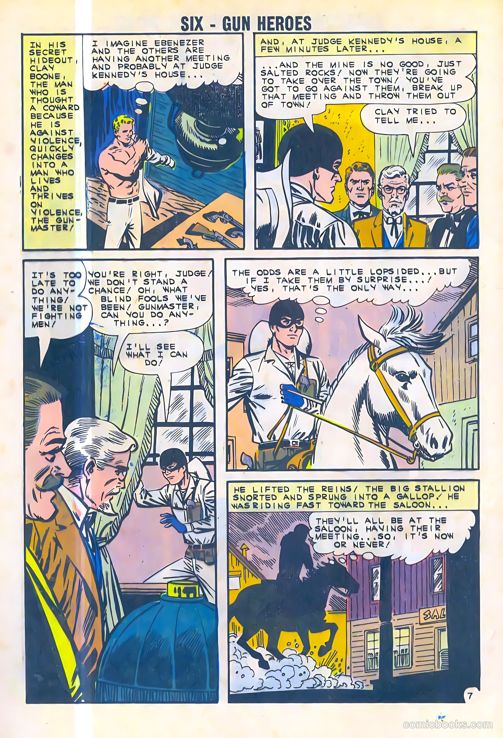 Six-Gun Heroes #69 (1962) — page 20 of 36