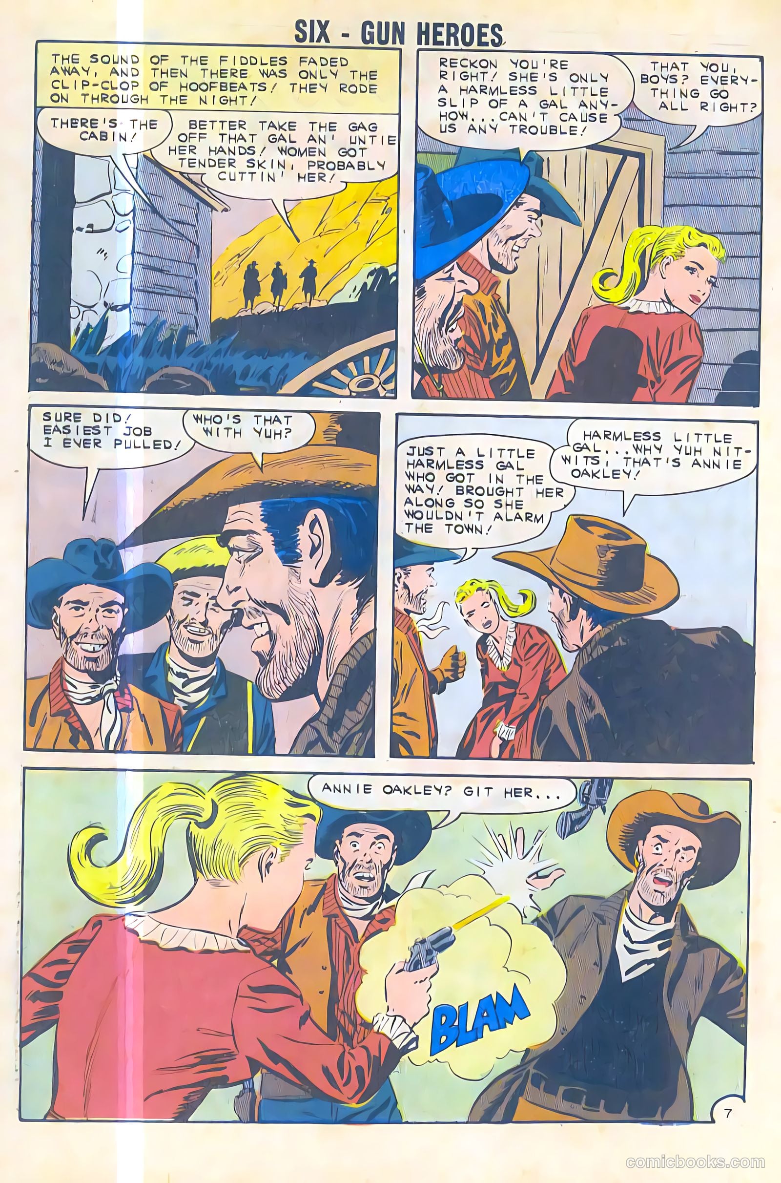 Six-Gun Heroes #69 (1962) — page 32 of 36