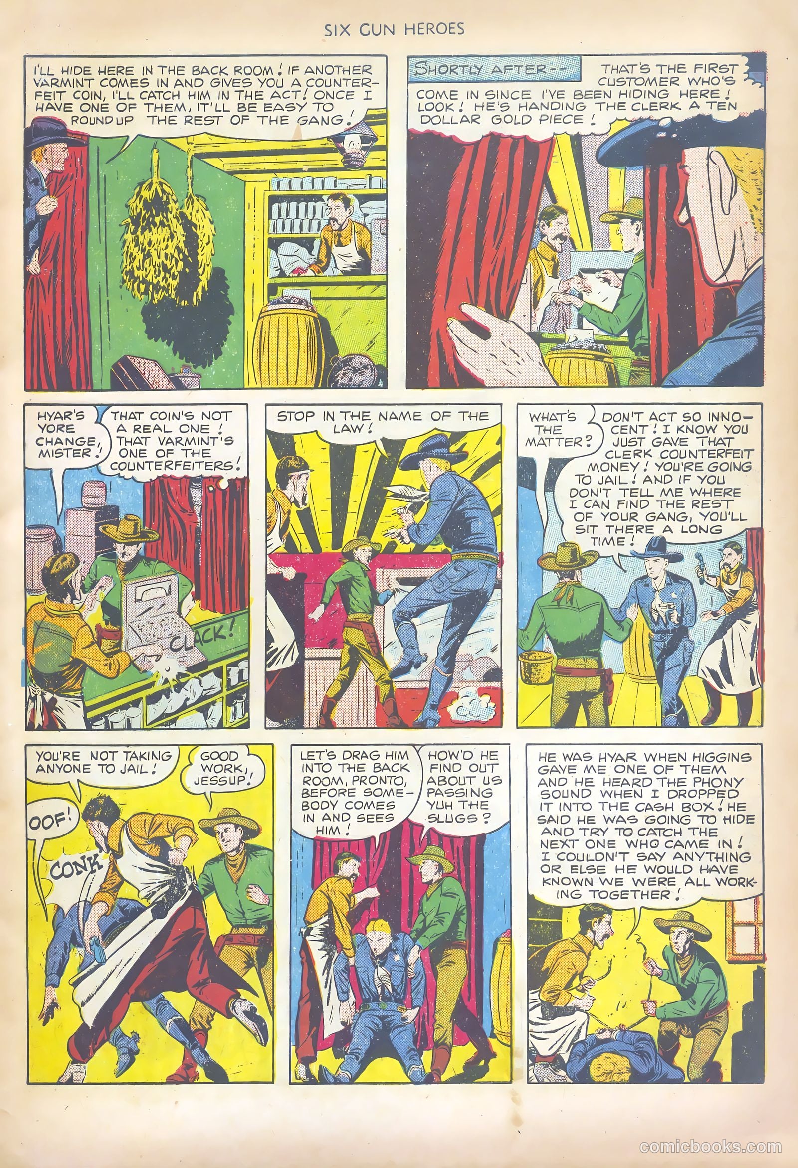 Six-Gun Heroes #7 (1951) — page 5 of 36