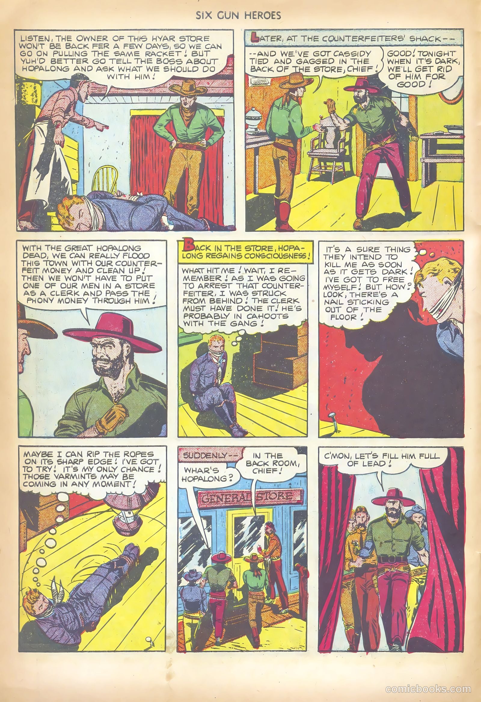 Six-Gun Heroes #7 (1951) — page 6 of 36