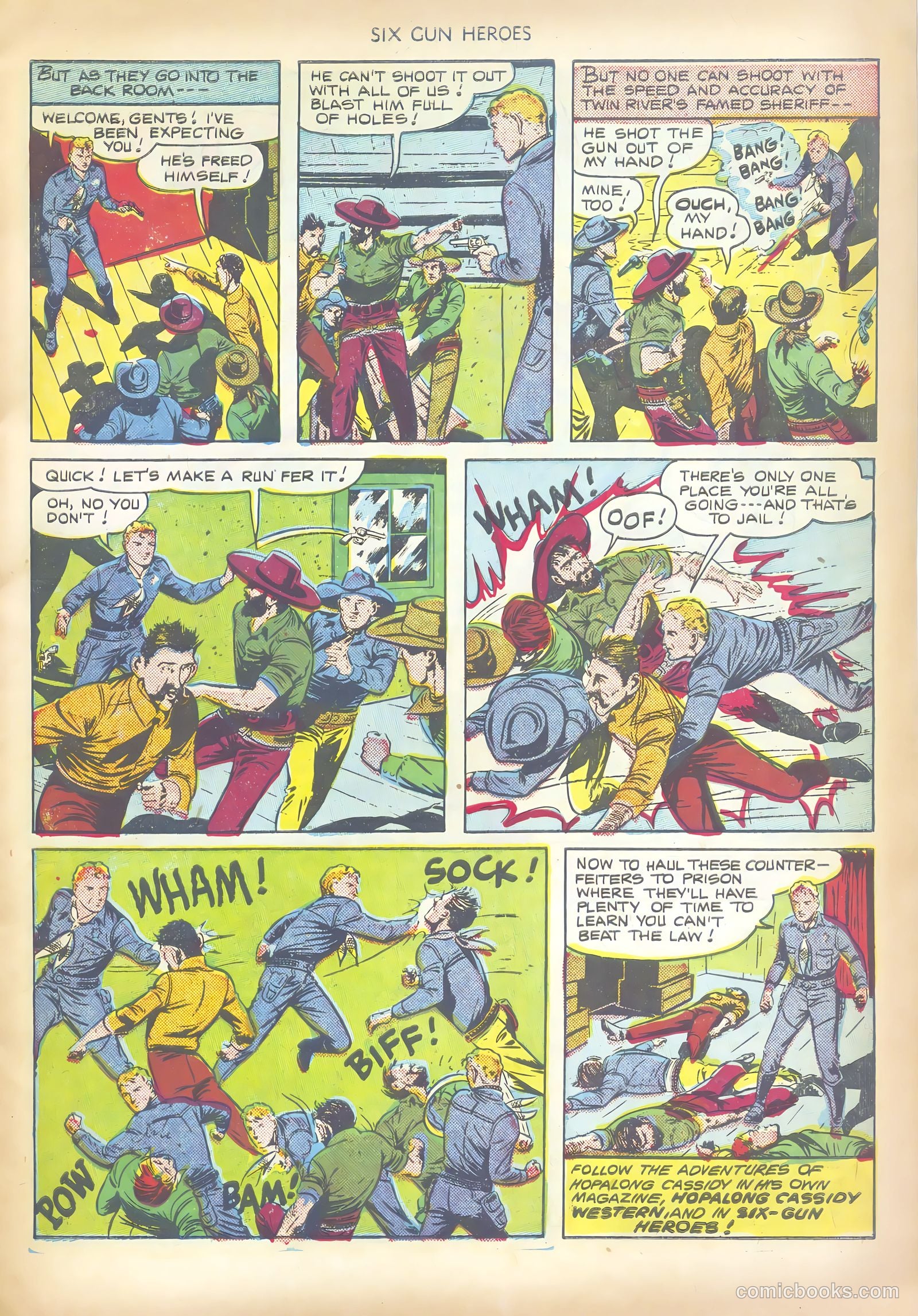 Six-Gun Heroes #7 (1951) — page 7 of 36