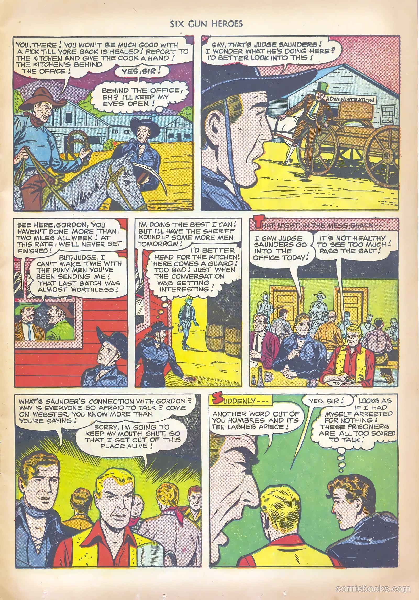Six-Gun Heroes #7 (1951) — page 13 of 36
