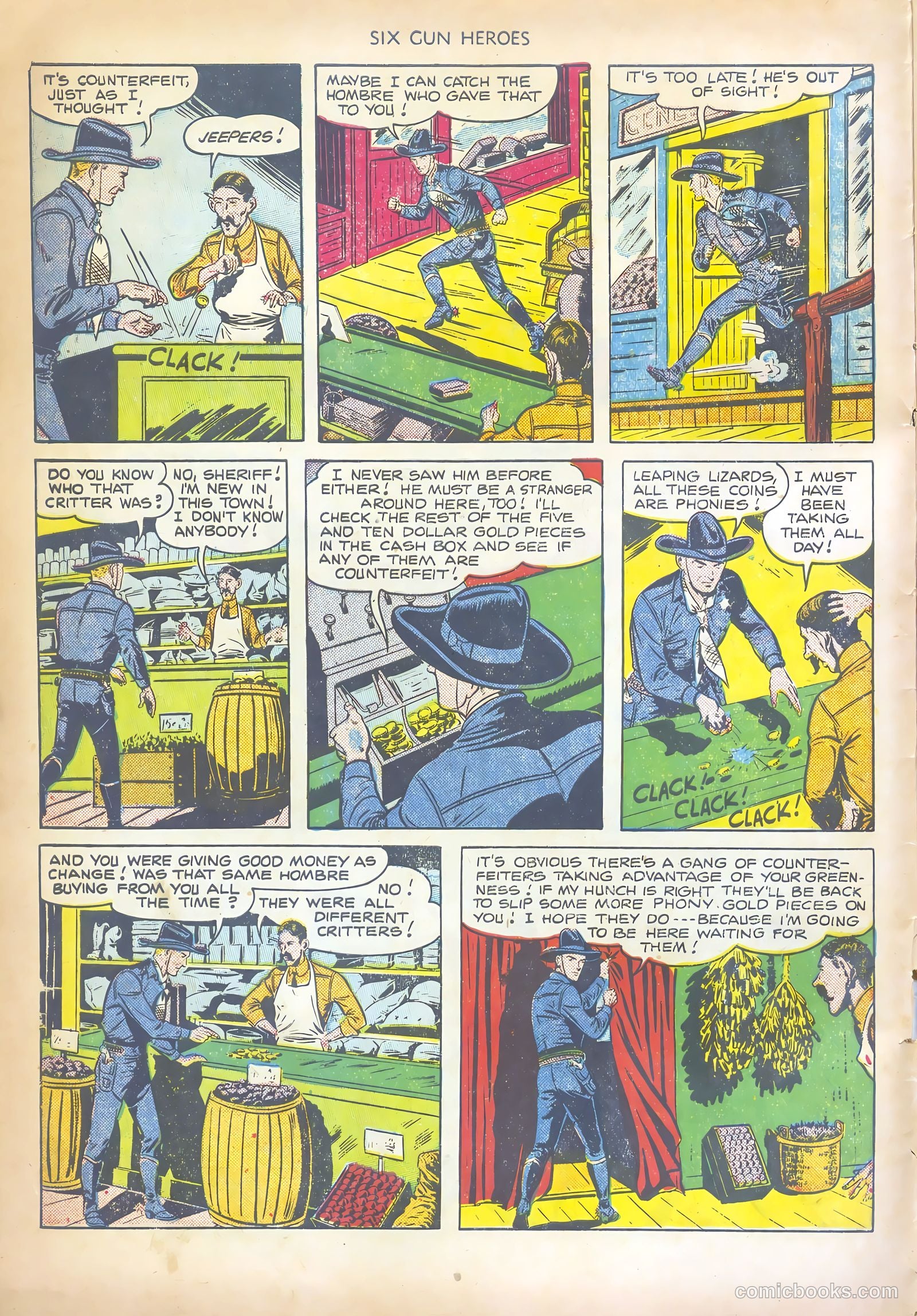 Six-Gun Heroes #7 (1951) — page 4 of 36