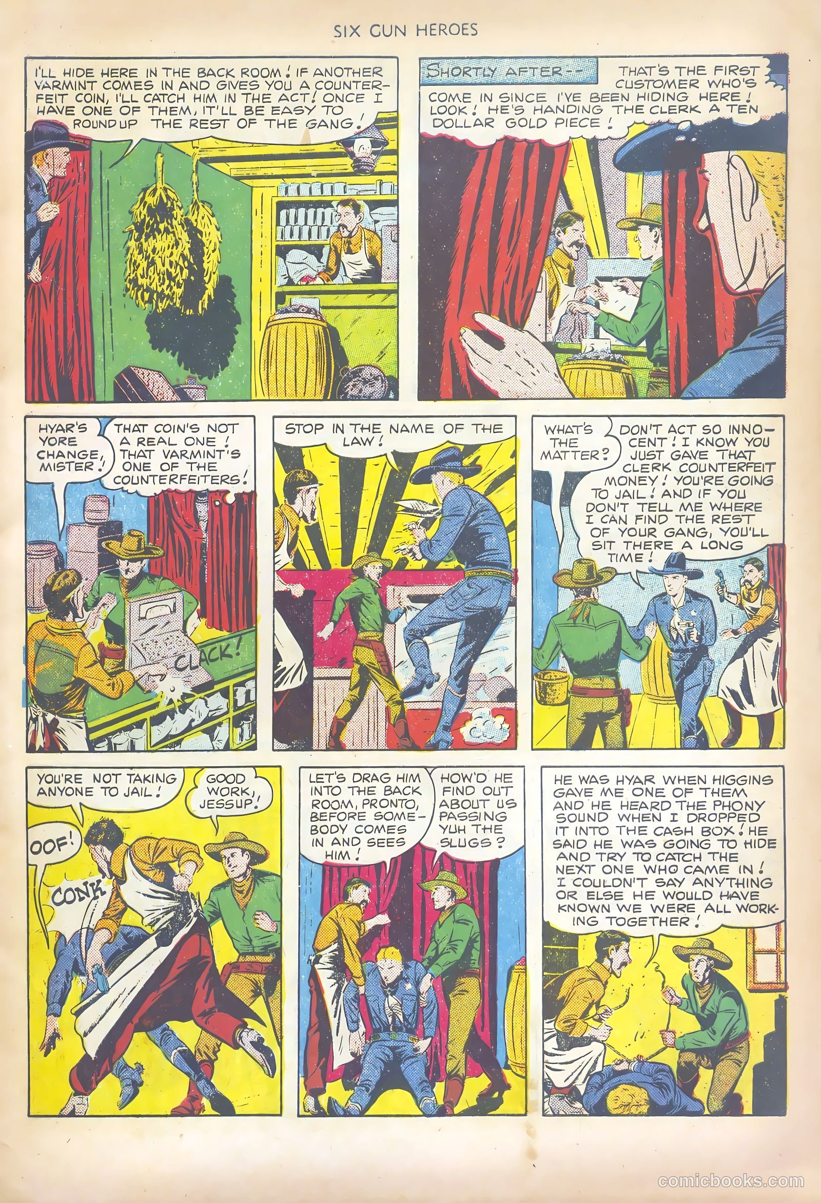 Six-Gun Heroes #7 (1951) — page 5 of 36