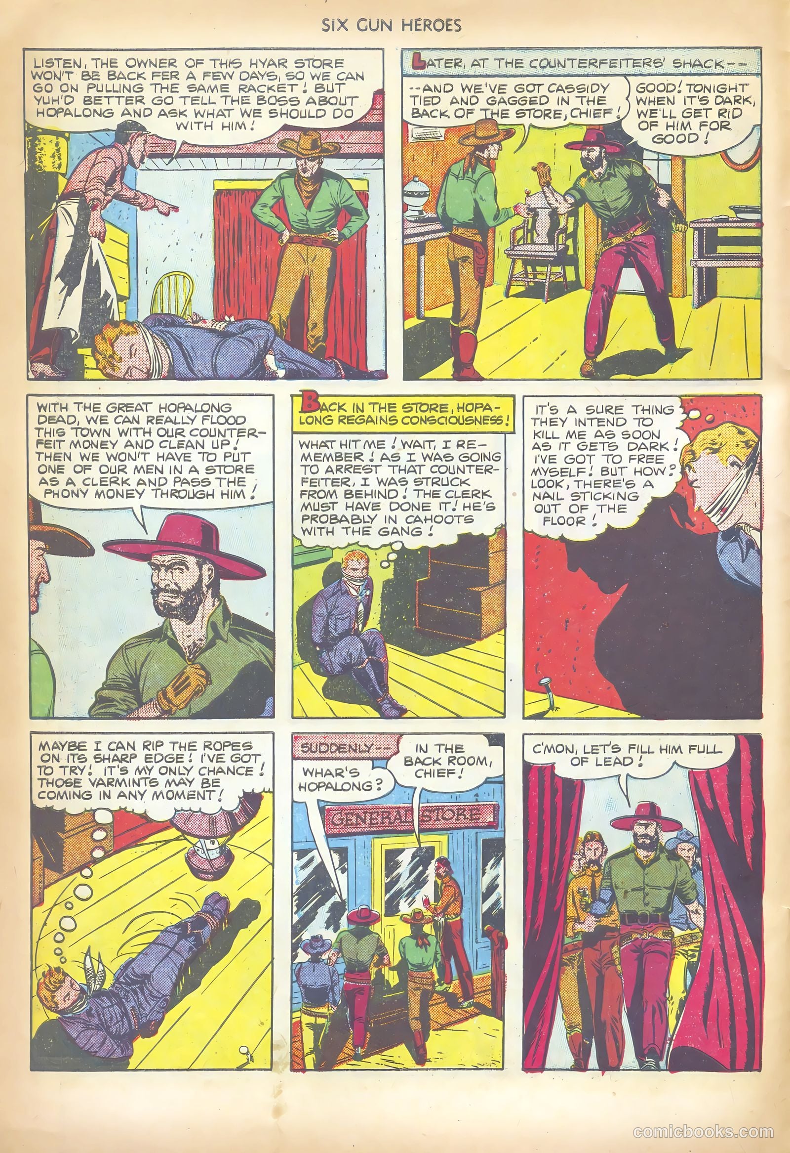 Six-Gun Heroes #7 (1951) — page 6 of 36