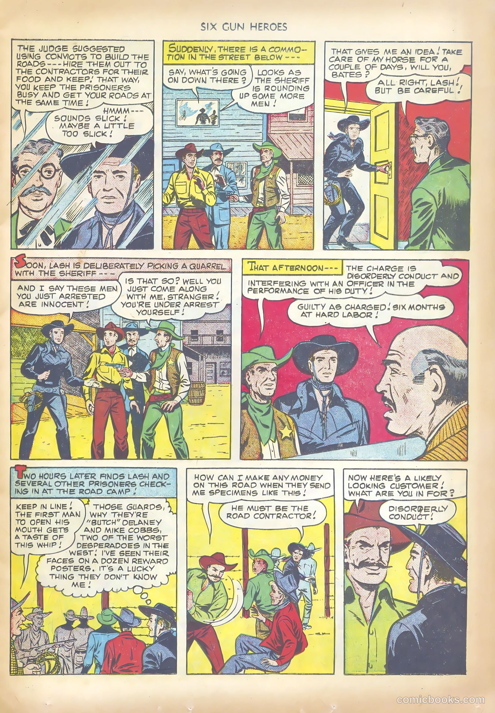 Six-Gun Heroes #7 (1951) — page 11 of 36