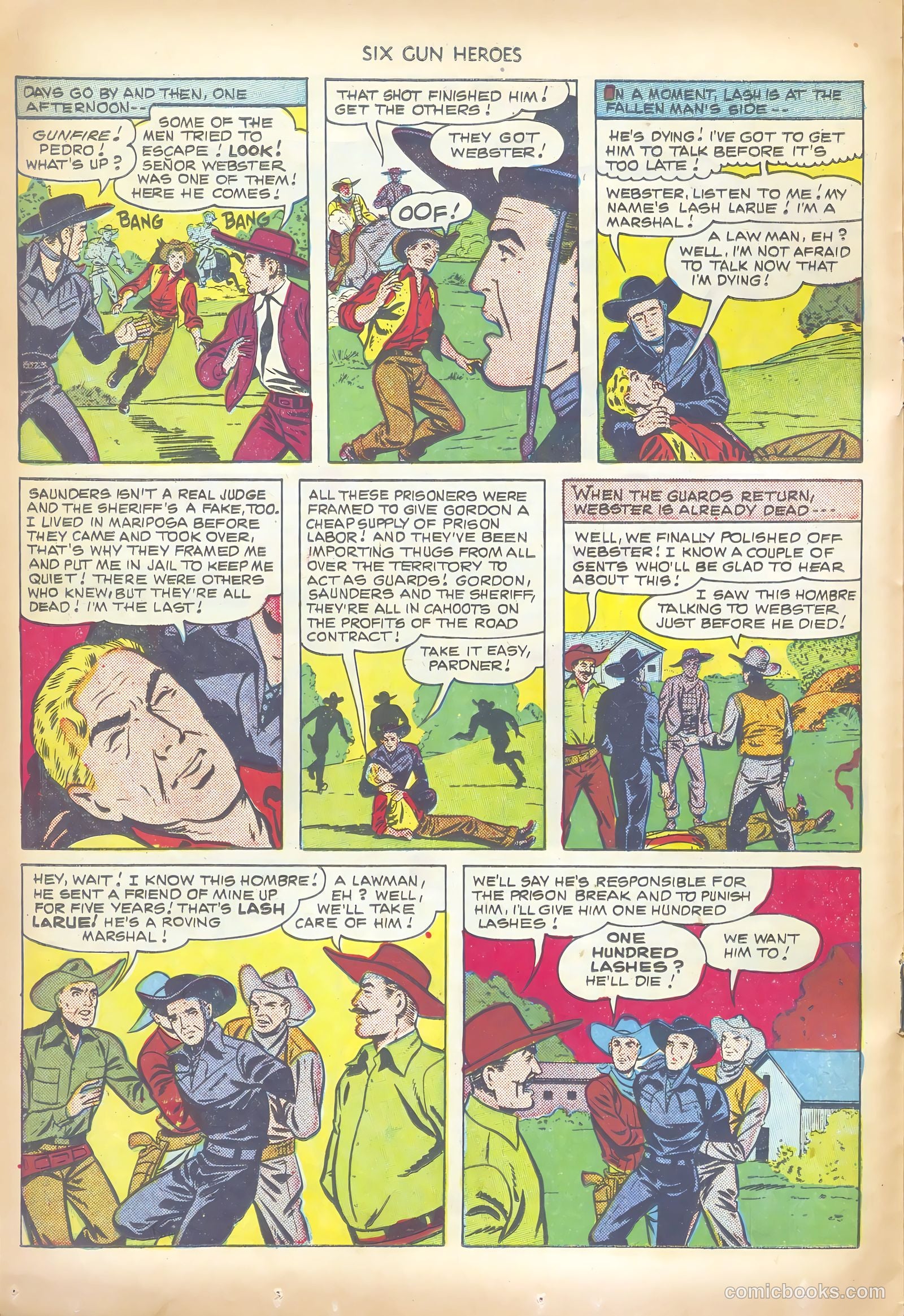 Six-Gun Heroes #7 (1951) — page 14 of 36