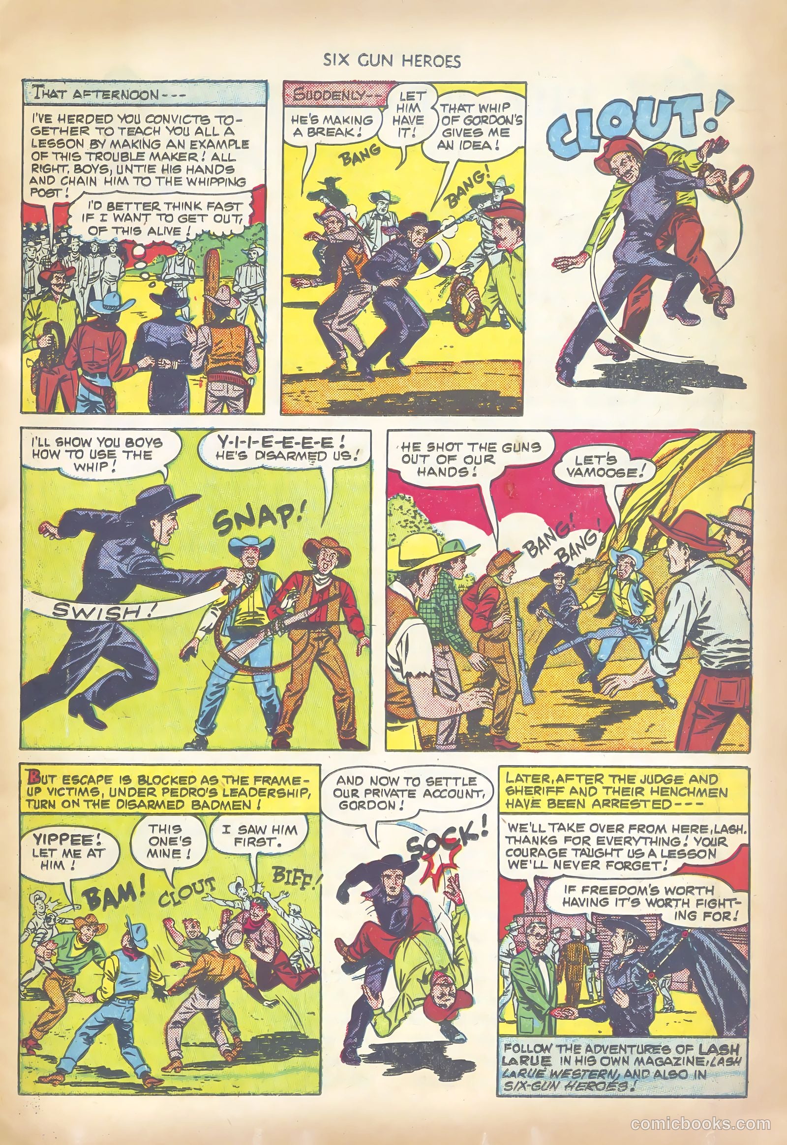 Six-Gun Heroes #7 (1951) — page 15 of 36