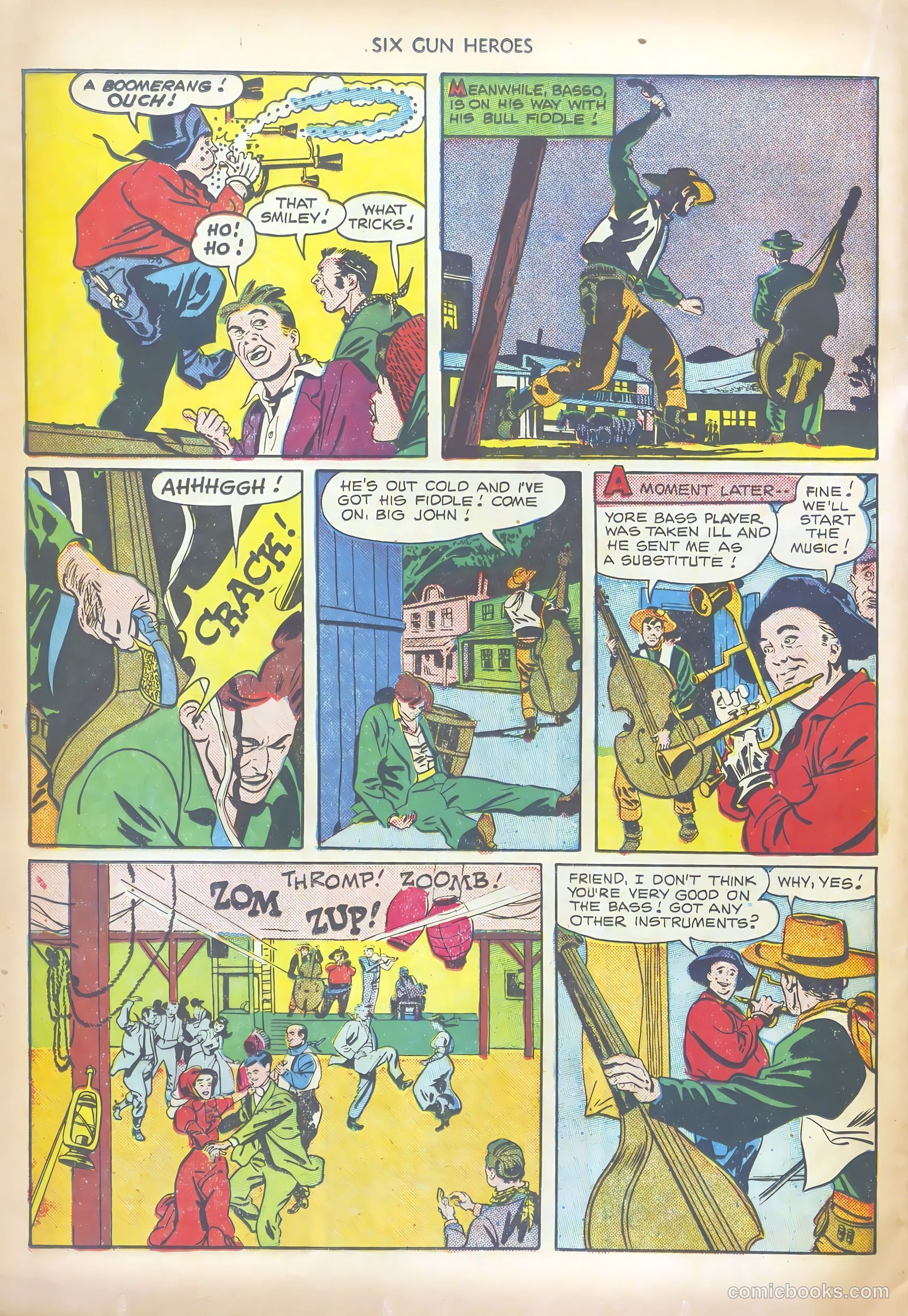 Six-Gun Heroes #7 (1951) — page 20 of 36