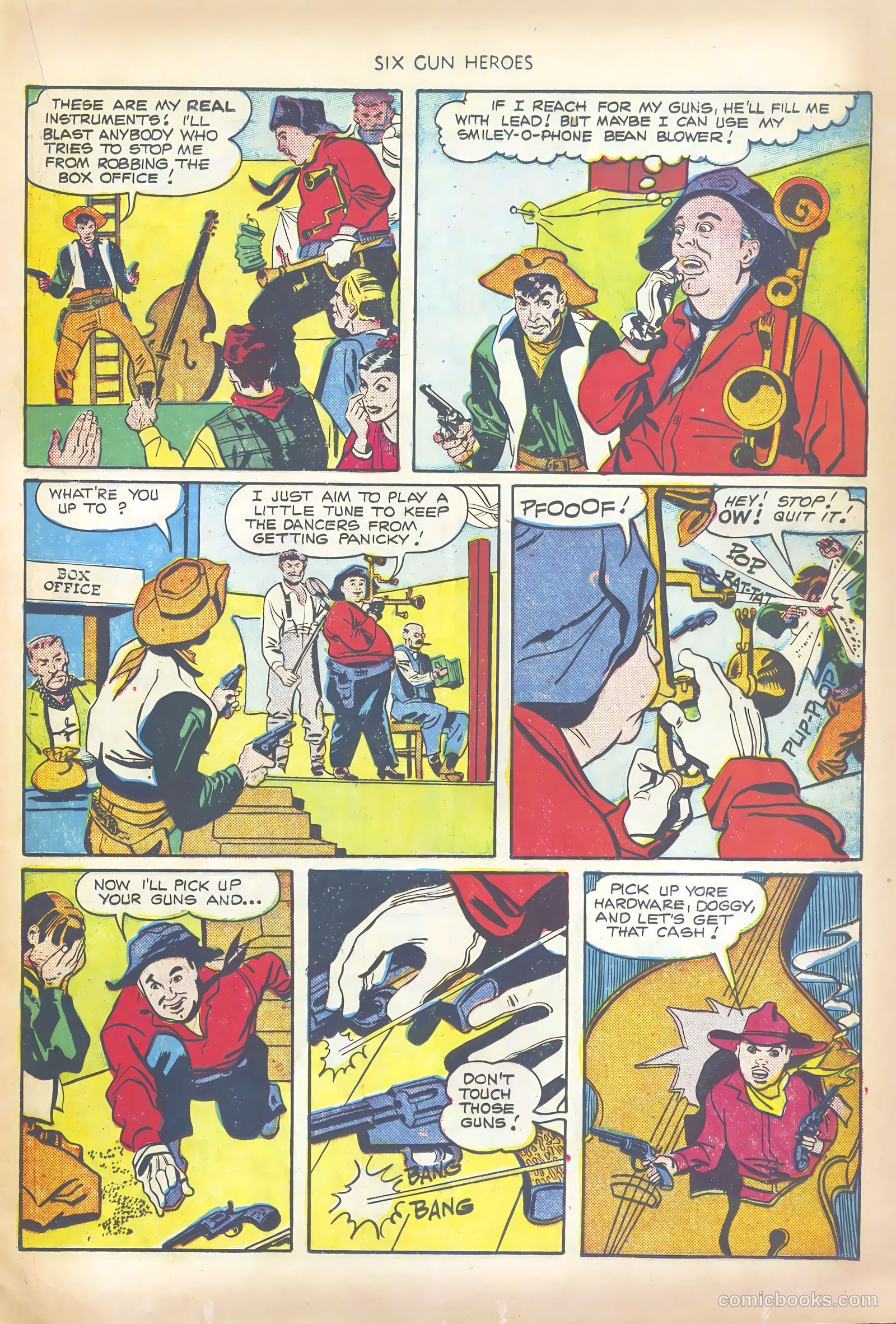 Six-Gun Heroes #7 (1951) — page 21 of 36