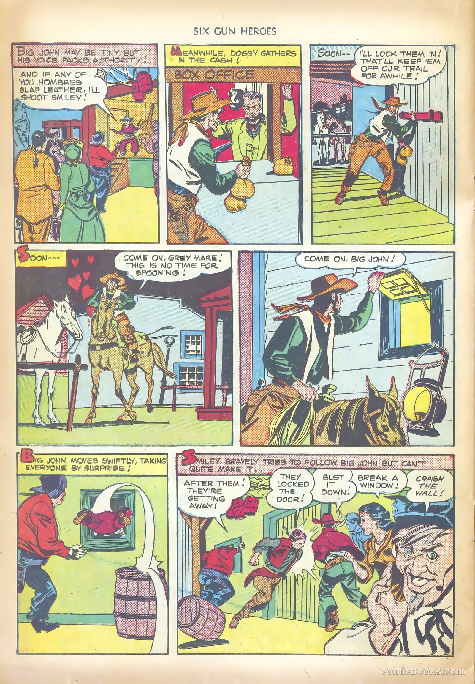 Six-Gun Heroes #7 (1951) — page 22 of 36