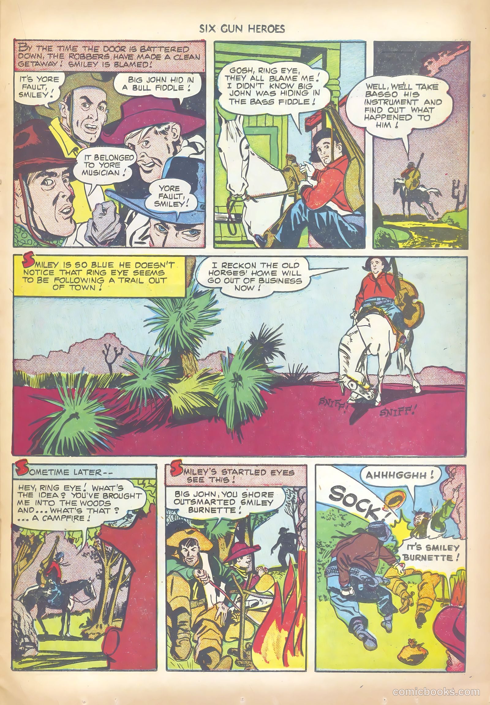 Six-Gun Heroes #7 (1951) — page 23 of 36