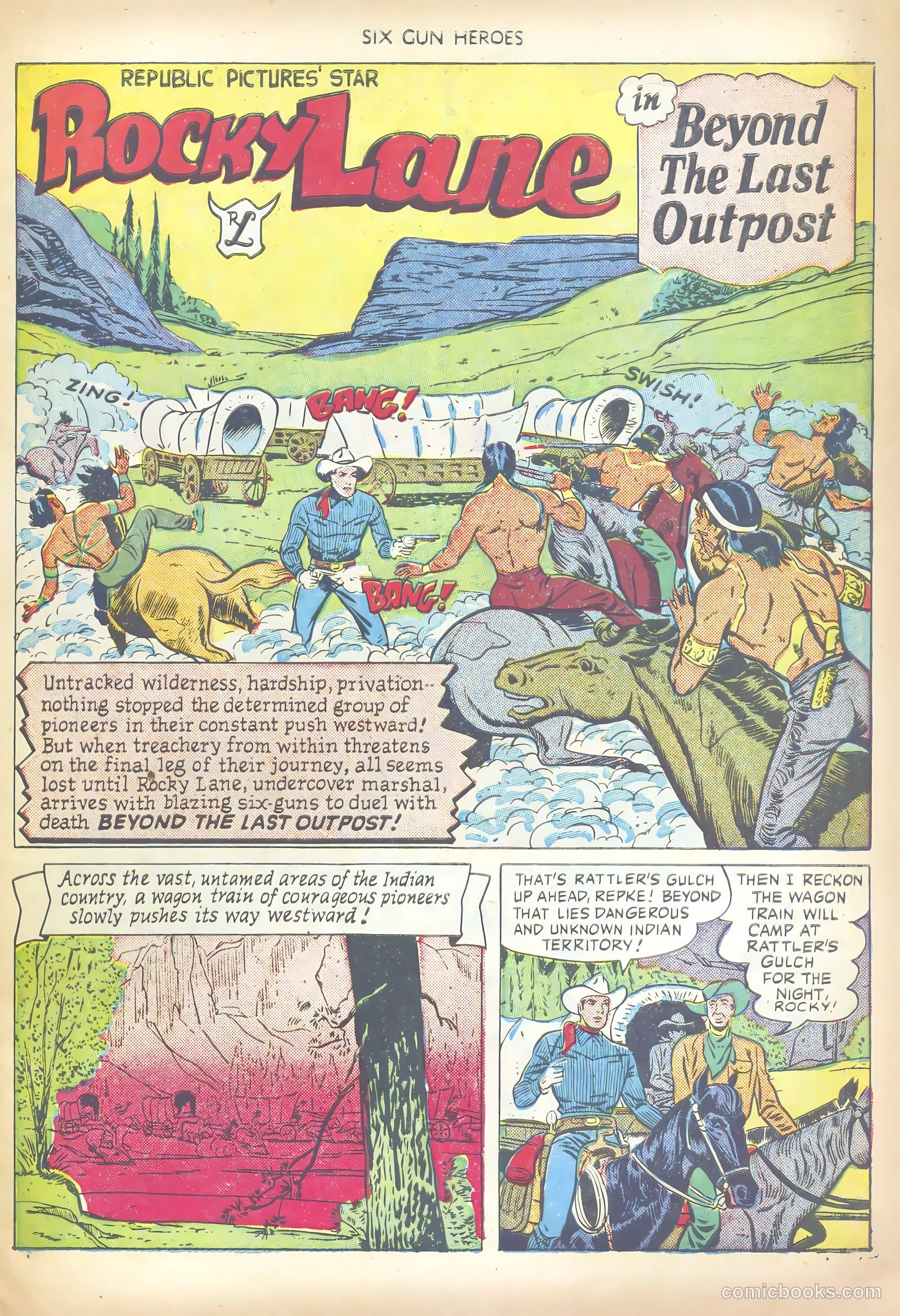 Six-Gun Heroes #7 (1951) — page 27 of 36