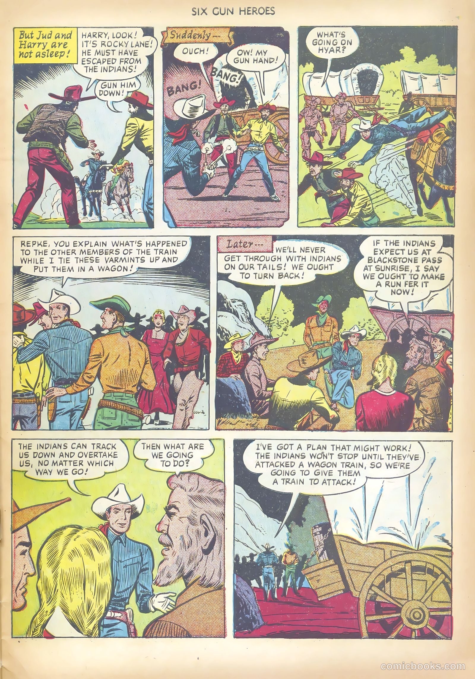 Six-Gun Heroes #7 (1951) — page 31 of 36