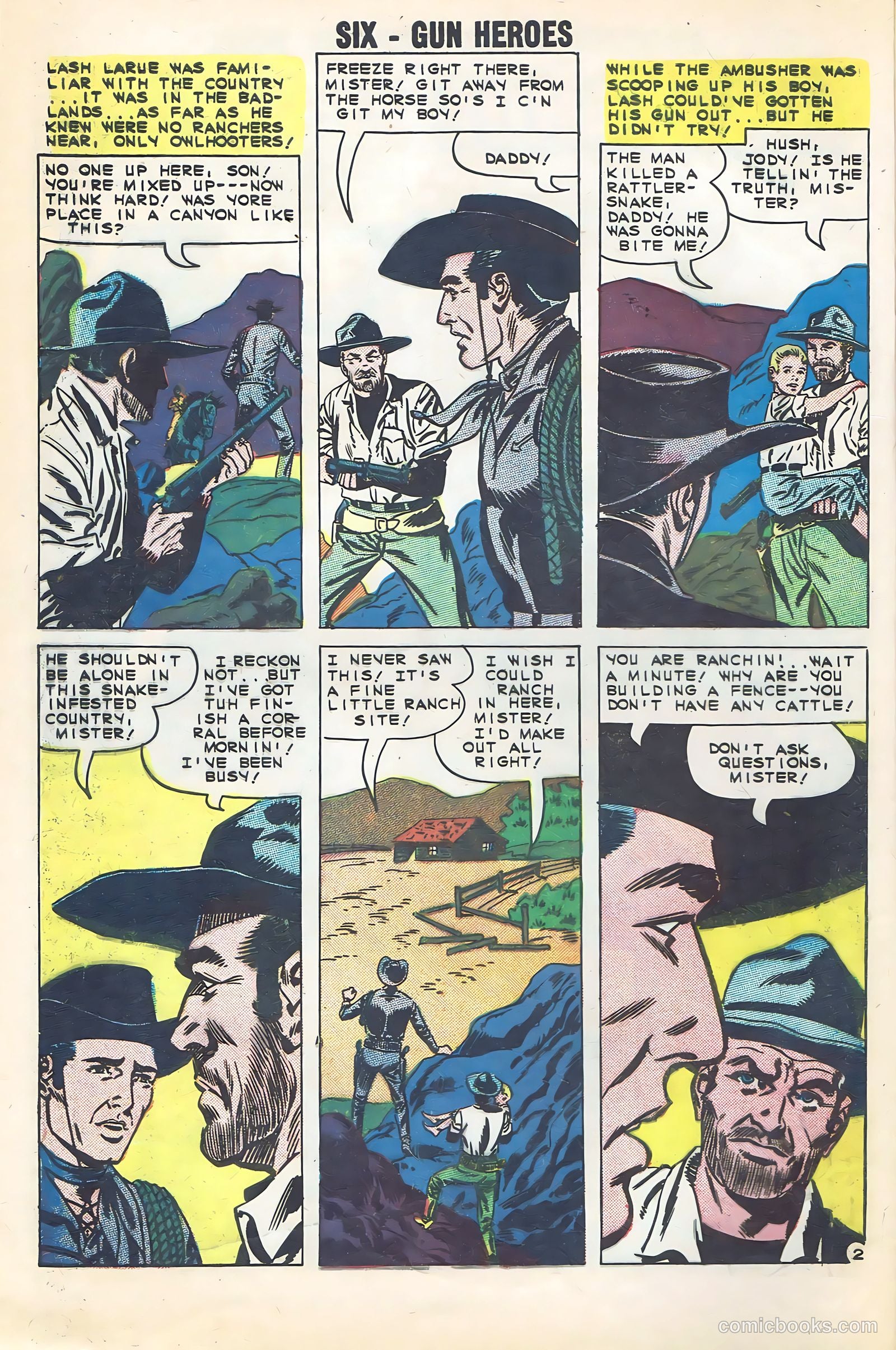 Six-Gun Heroes #7 (1960) — page 4 of 36