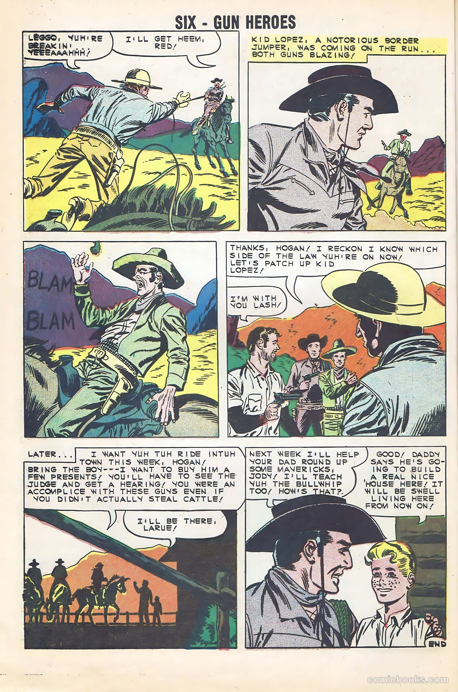 Six-Gun Heroes #7 (1960) — page 8 of 36