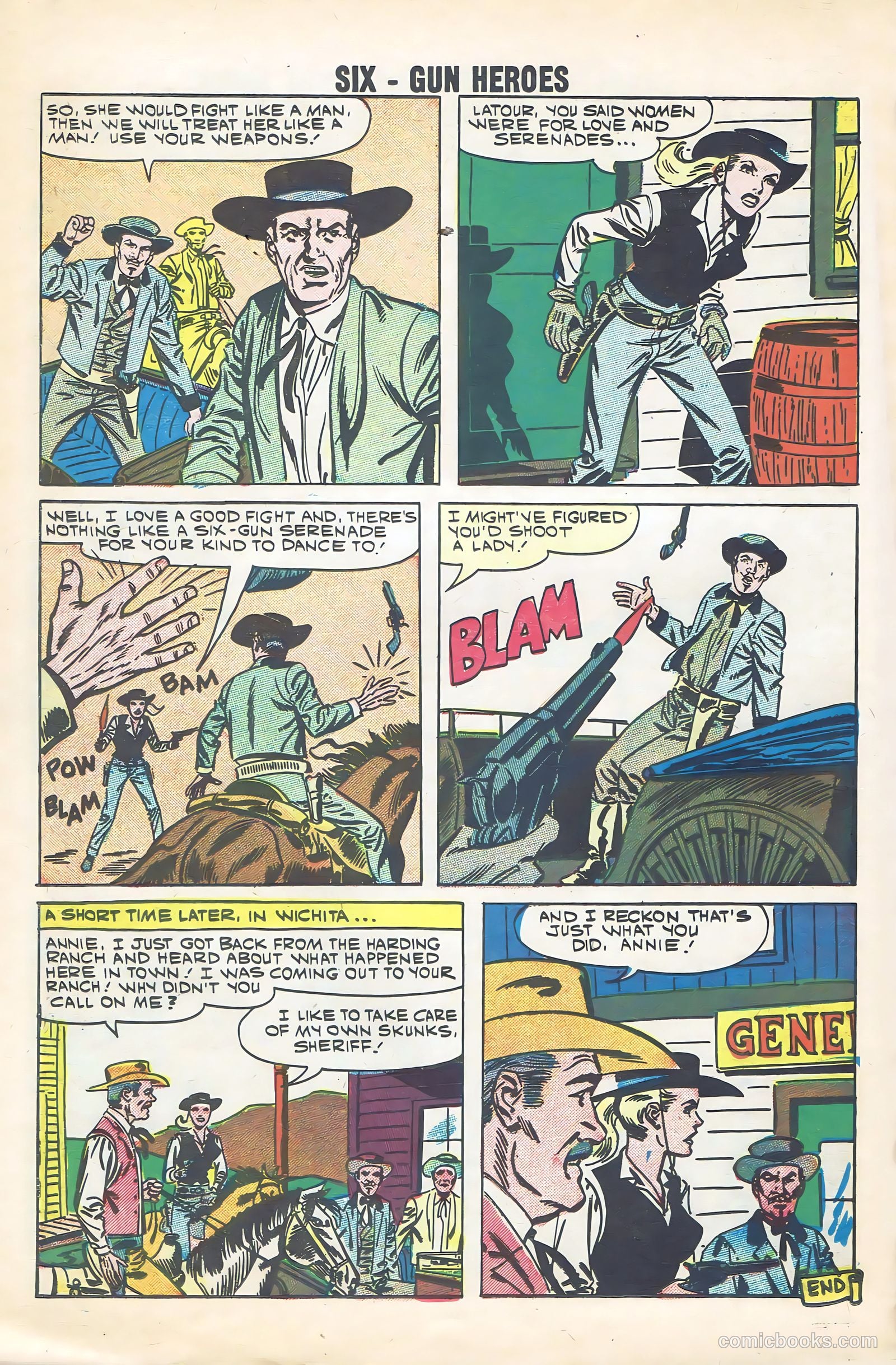 Six-Gun Heroes #7 (1960) — page 14 of 36