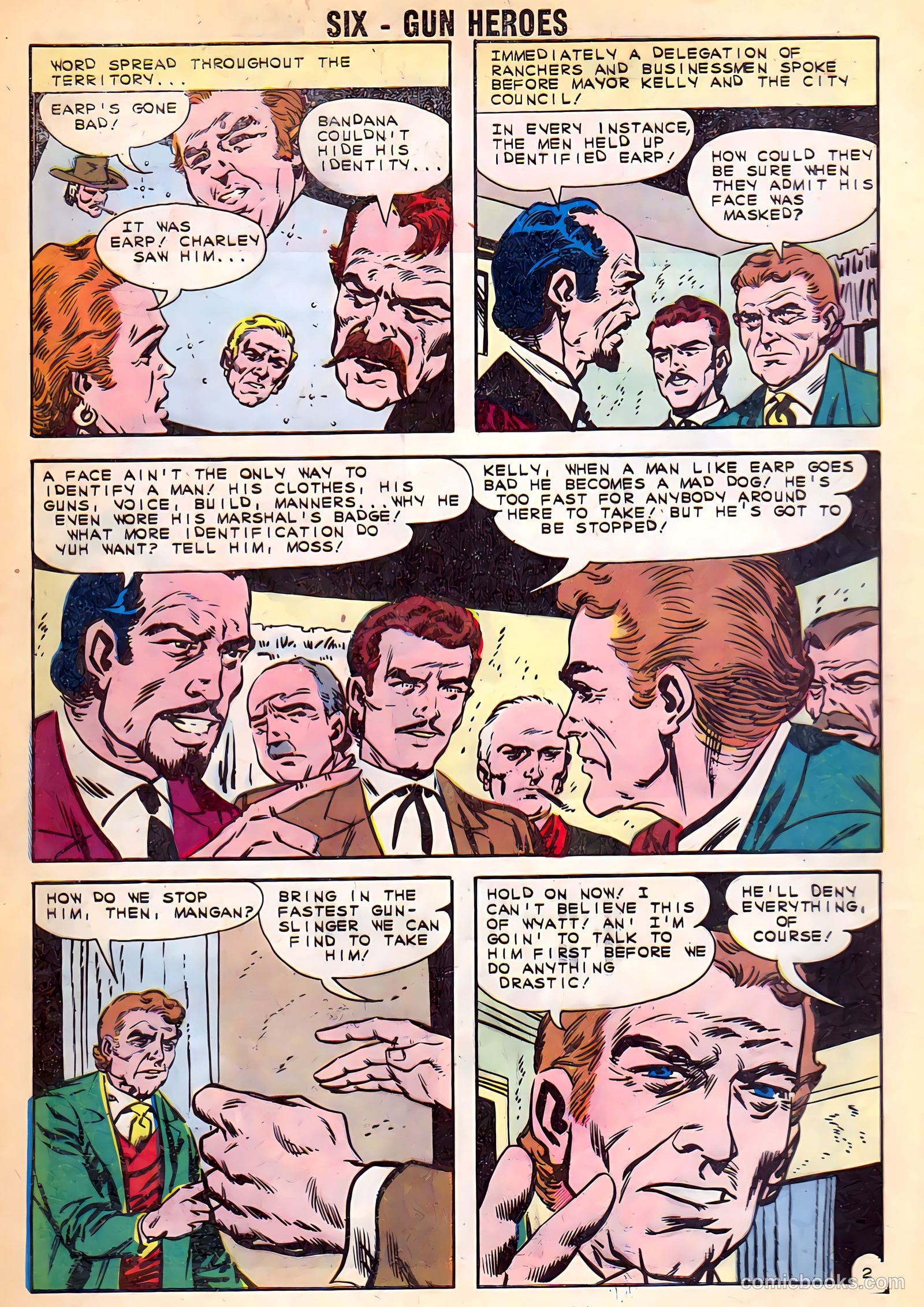 Six-Gun Heroes #70 (1962) — page 4 of 36