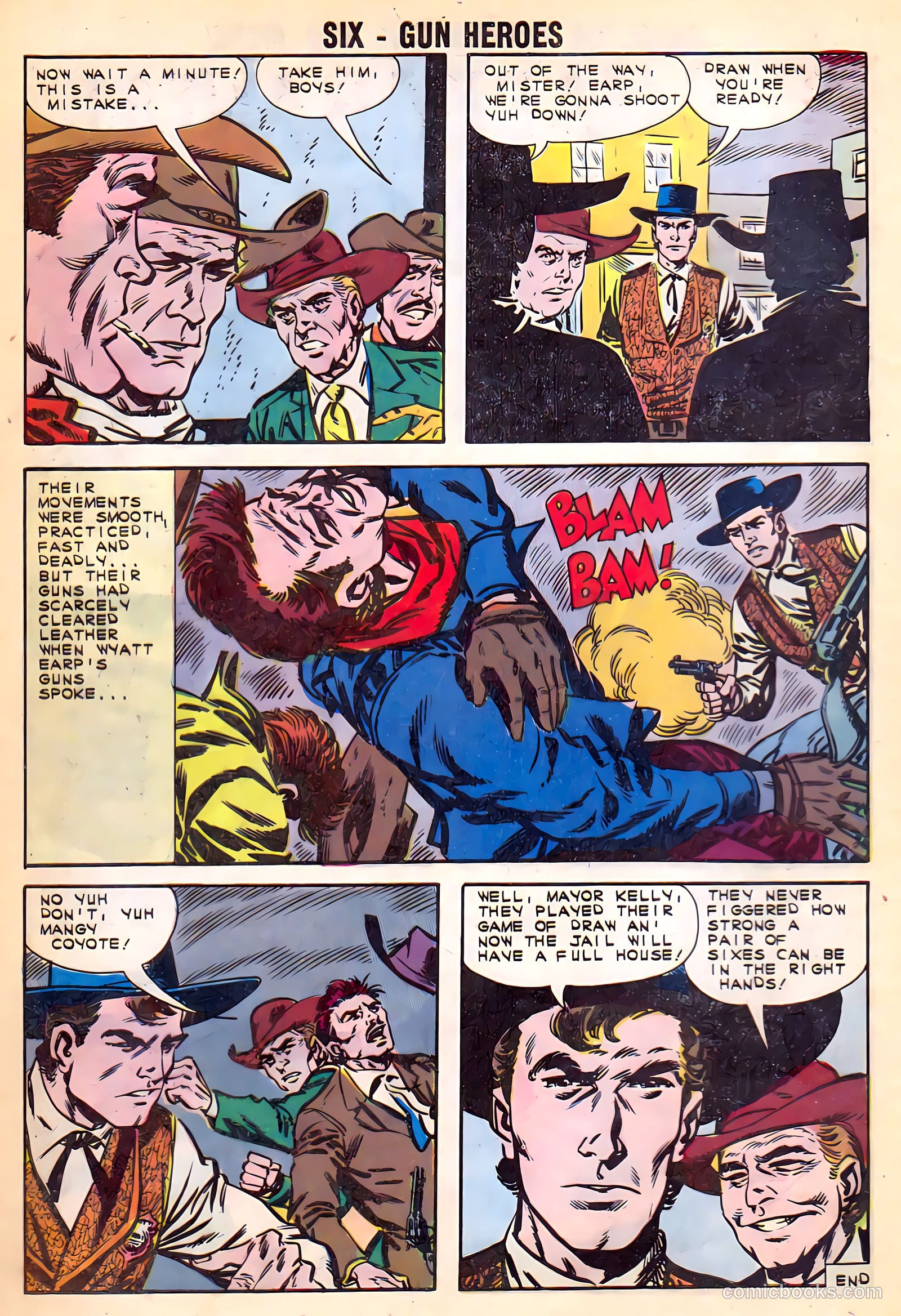 Six-Gun Heroes #70 (1962) — page 8 of 36