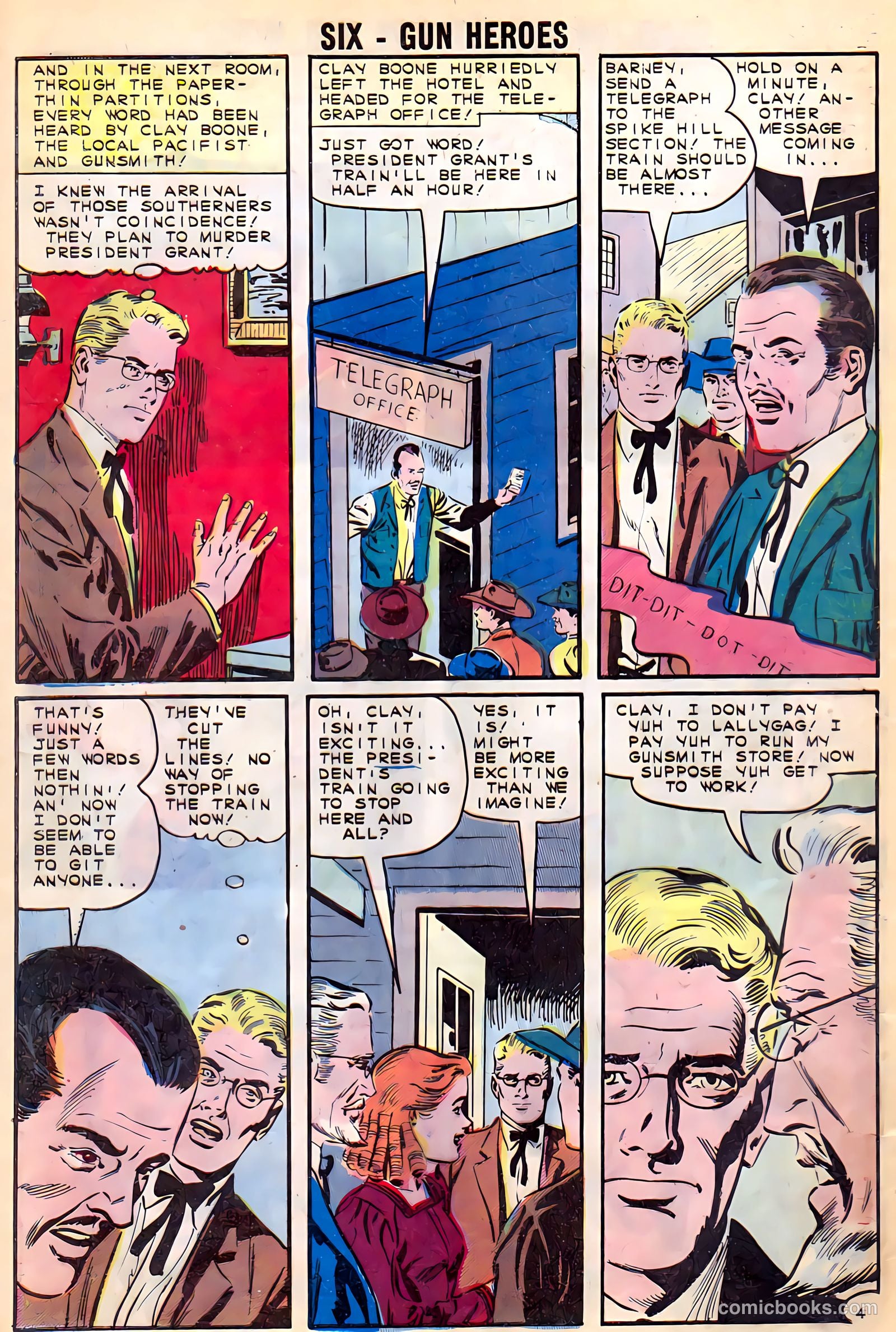 Six-Gun Heroes #70 (1962) — page 28 of 36