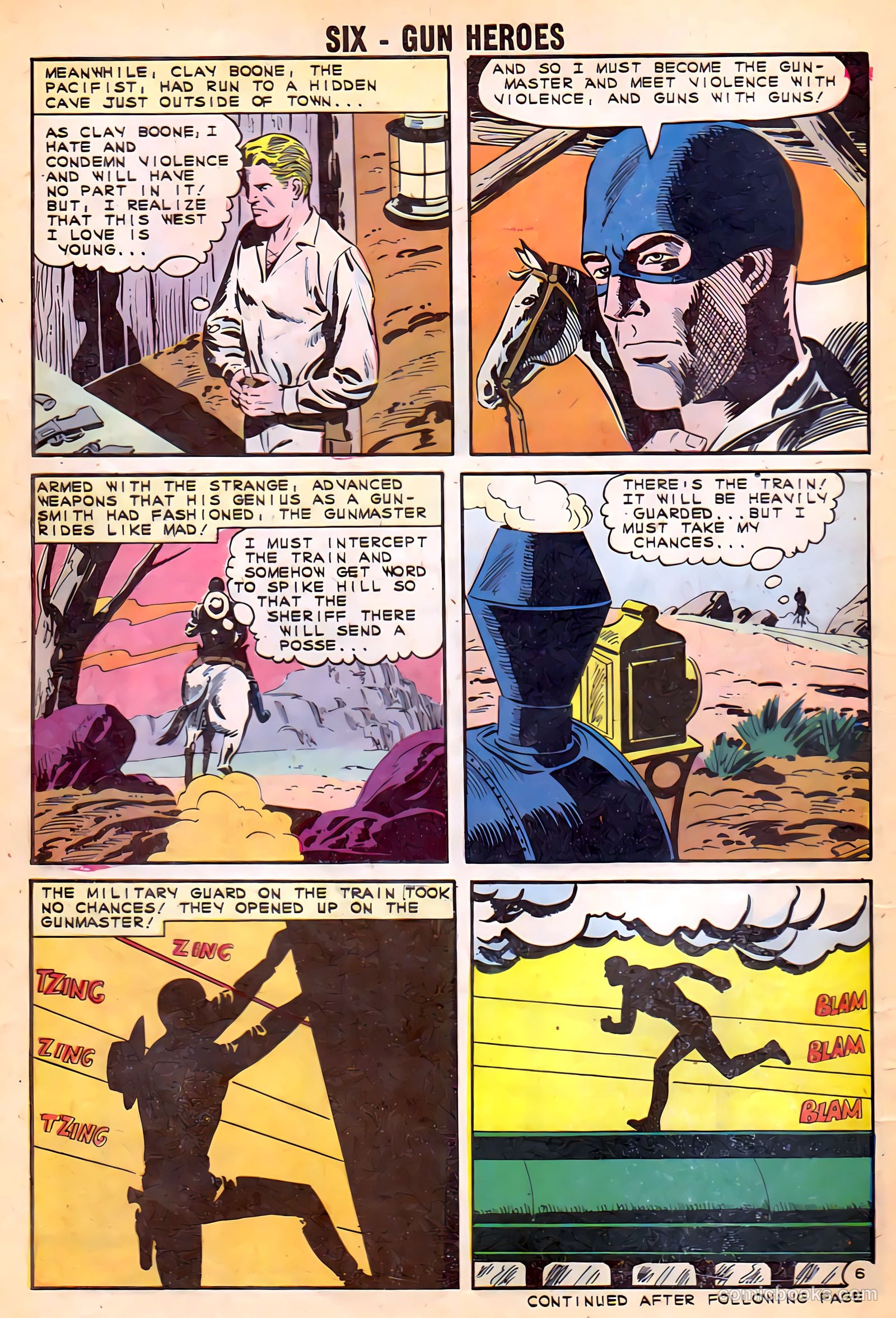 Six-Gun Heroes #70 (1962) — page 30 of 36