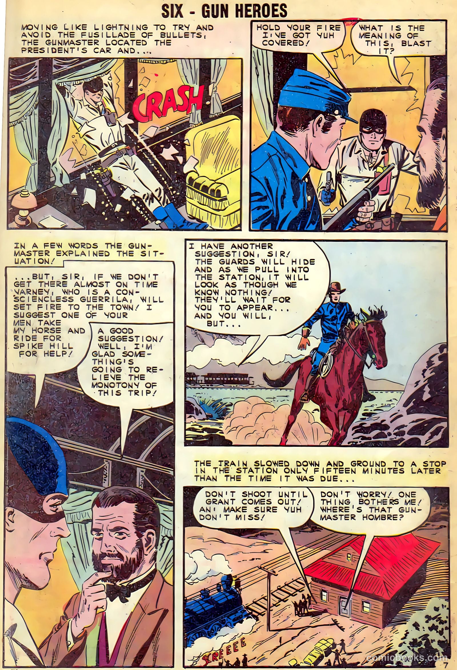 Six-Gun Heroes #70 (1962) — page 32 of 36