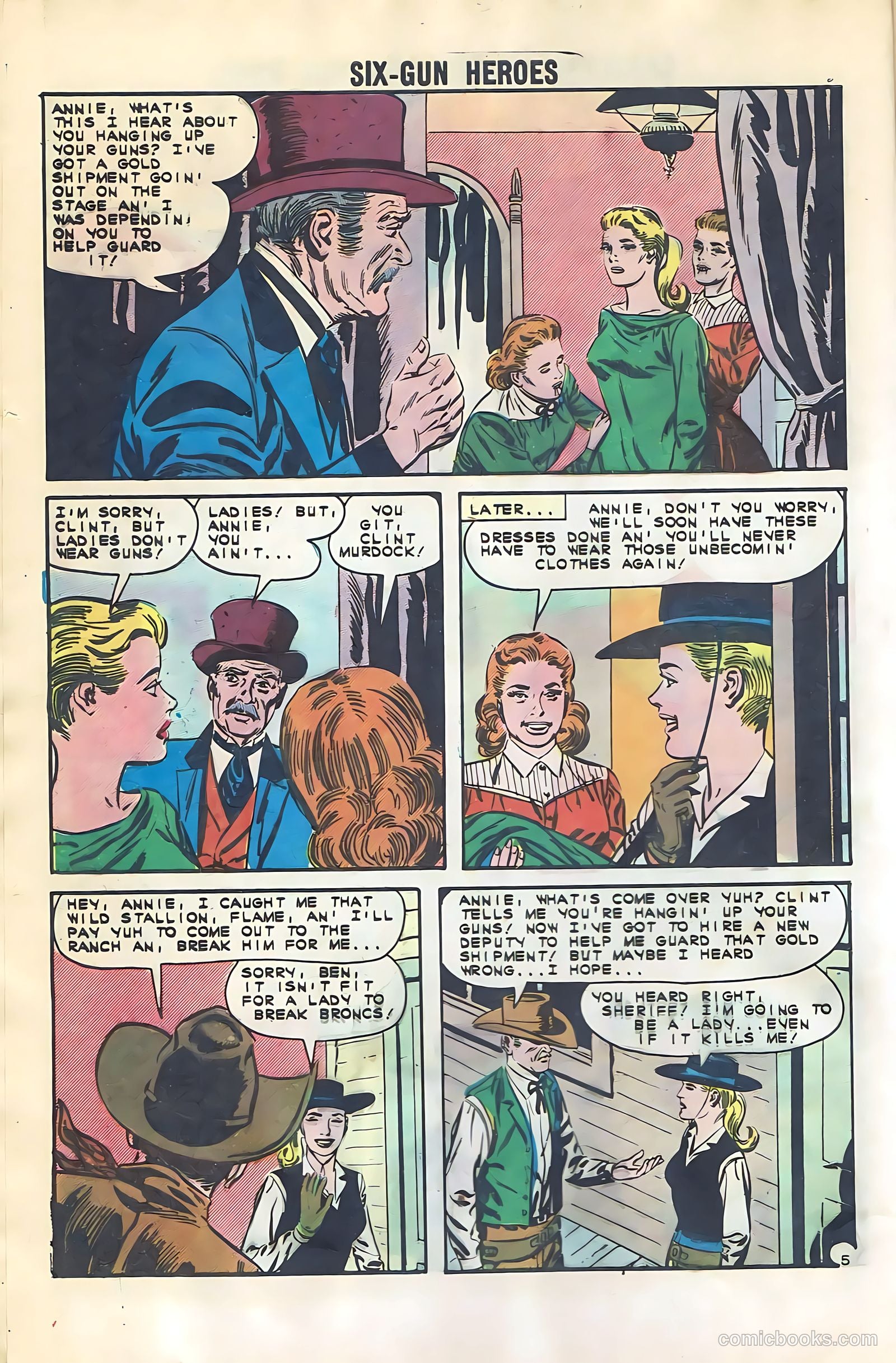 Six-Gun Heroes #71 (1962) — page 8 of 36