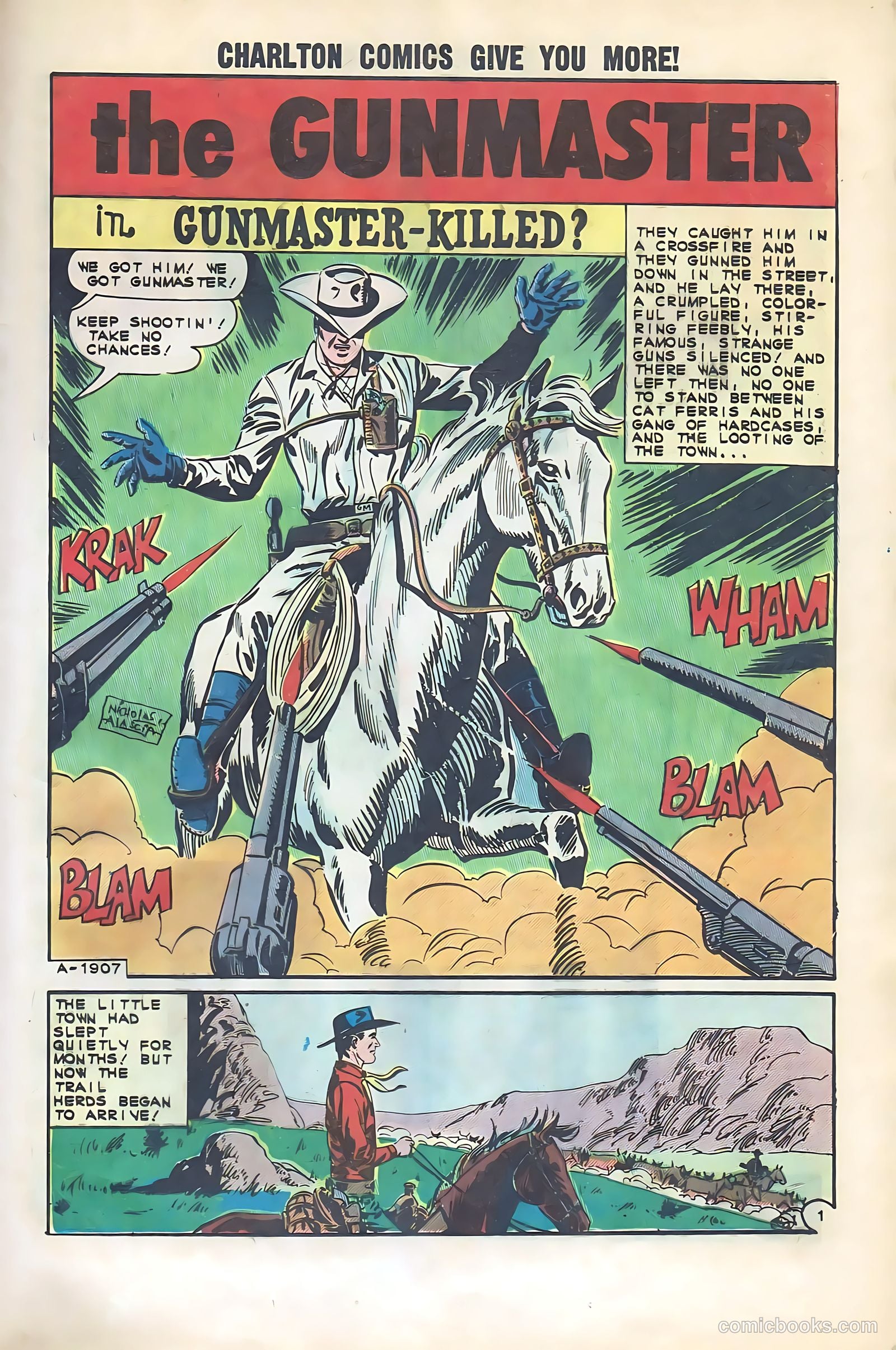 Six-Gun Heroes #71 (1962) — page 25 of 36