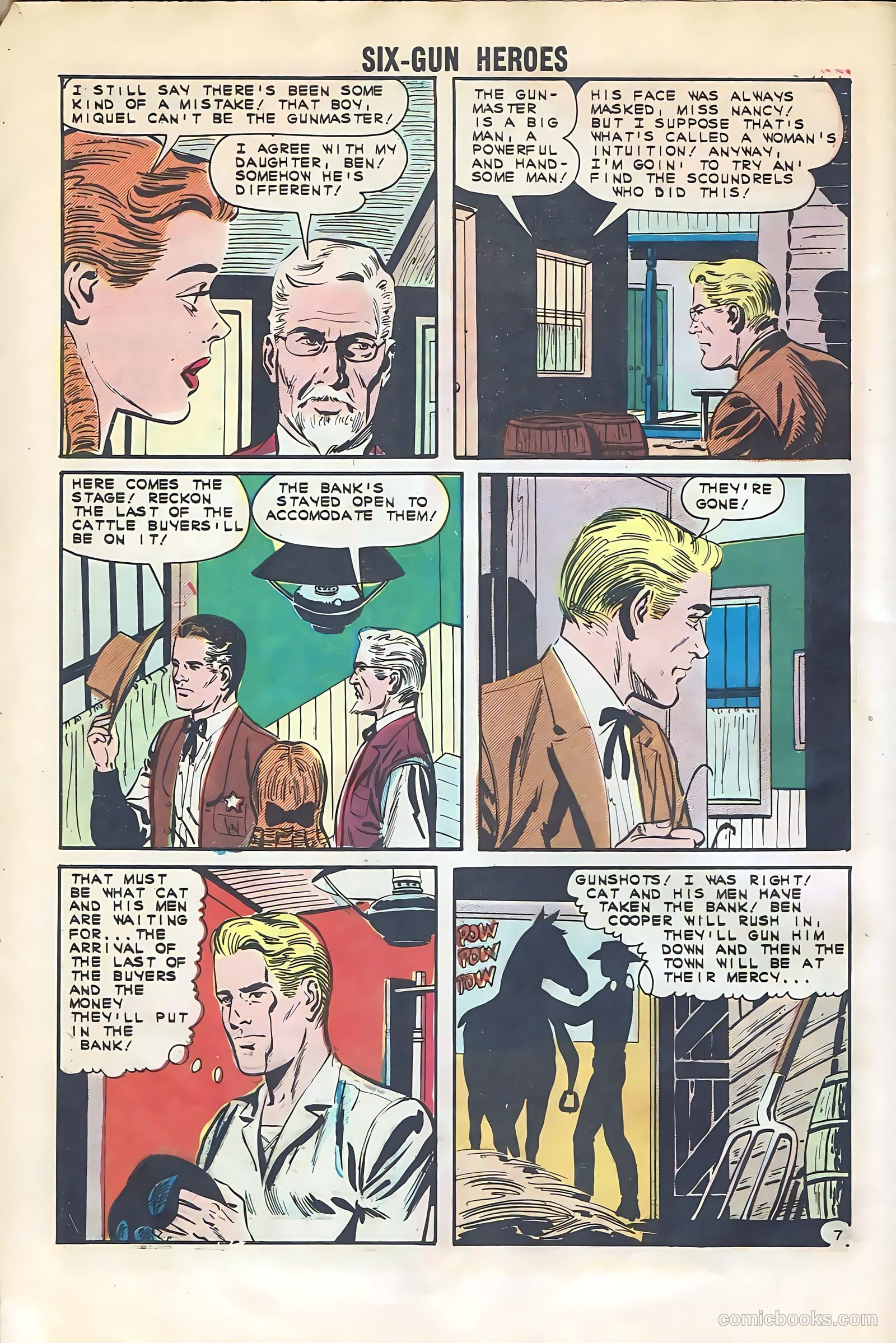 Six-Gun Heroes #71 (1962) — page 32 of 36