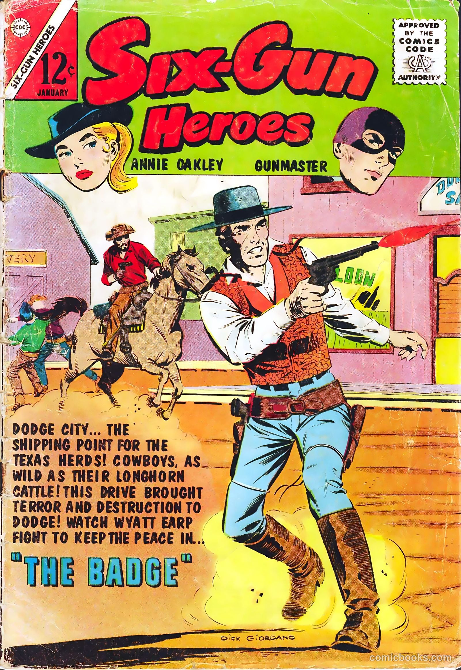 Six-Gun Heroes #72
