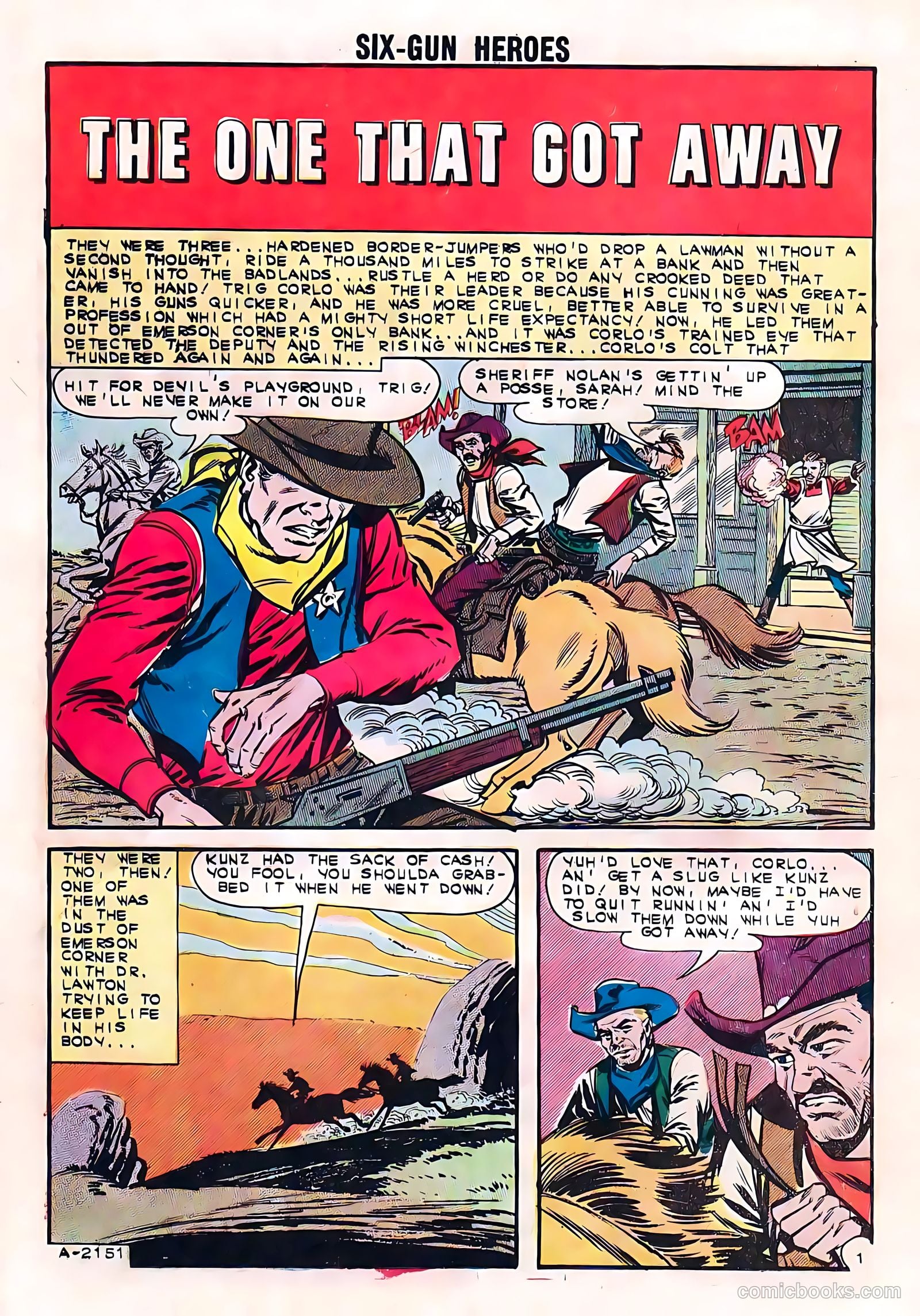 Six-Gun Heroes #72 (1963) — page 11 of 35