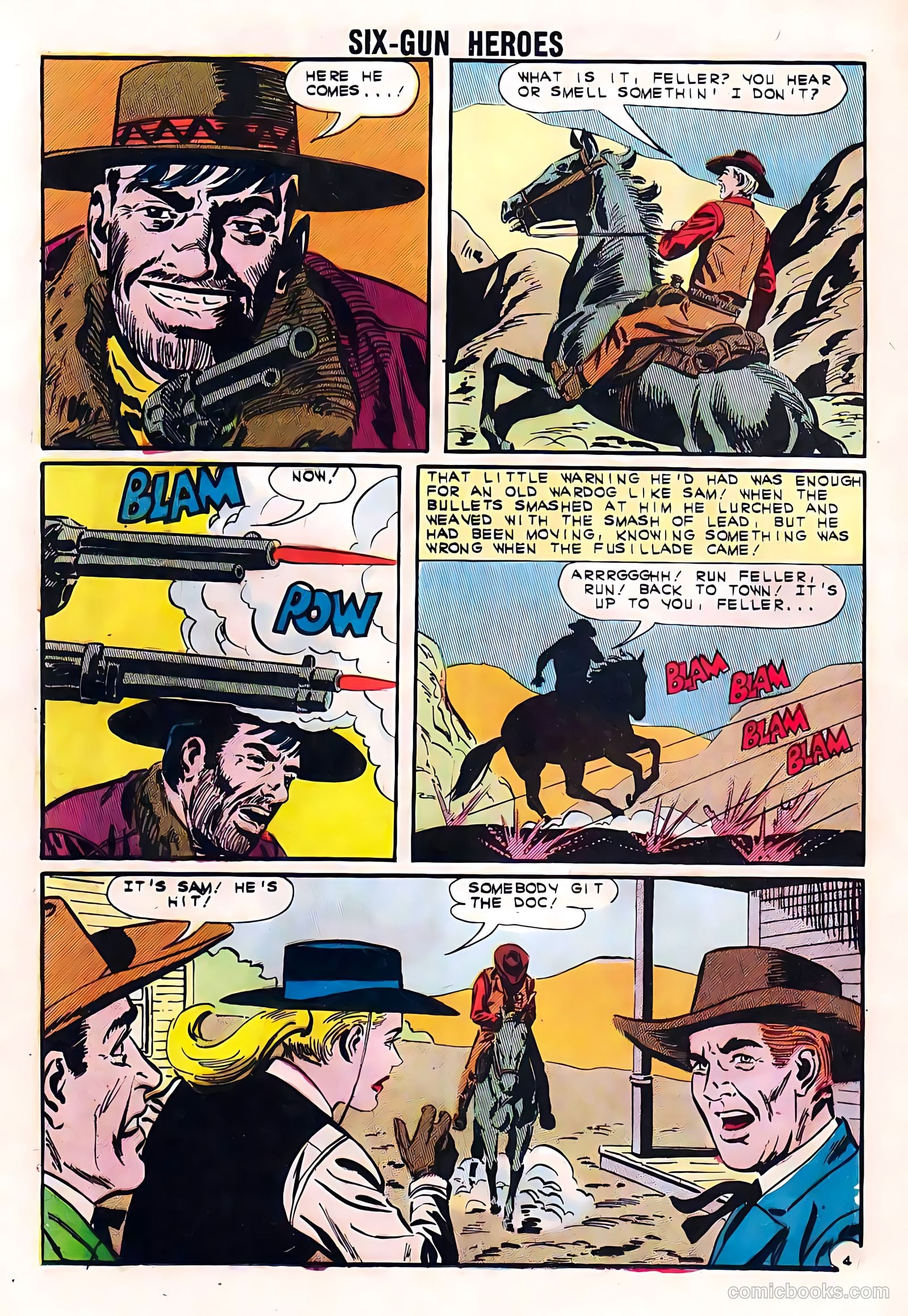 Six-Gun Heroes #72 (1963) — page 19 of 35