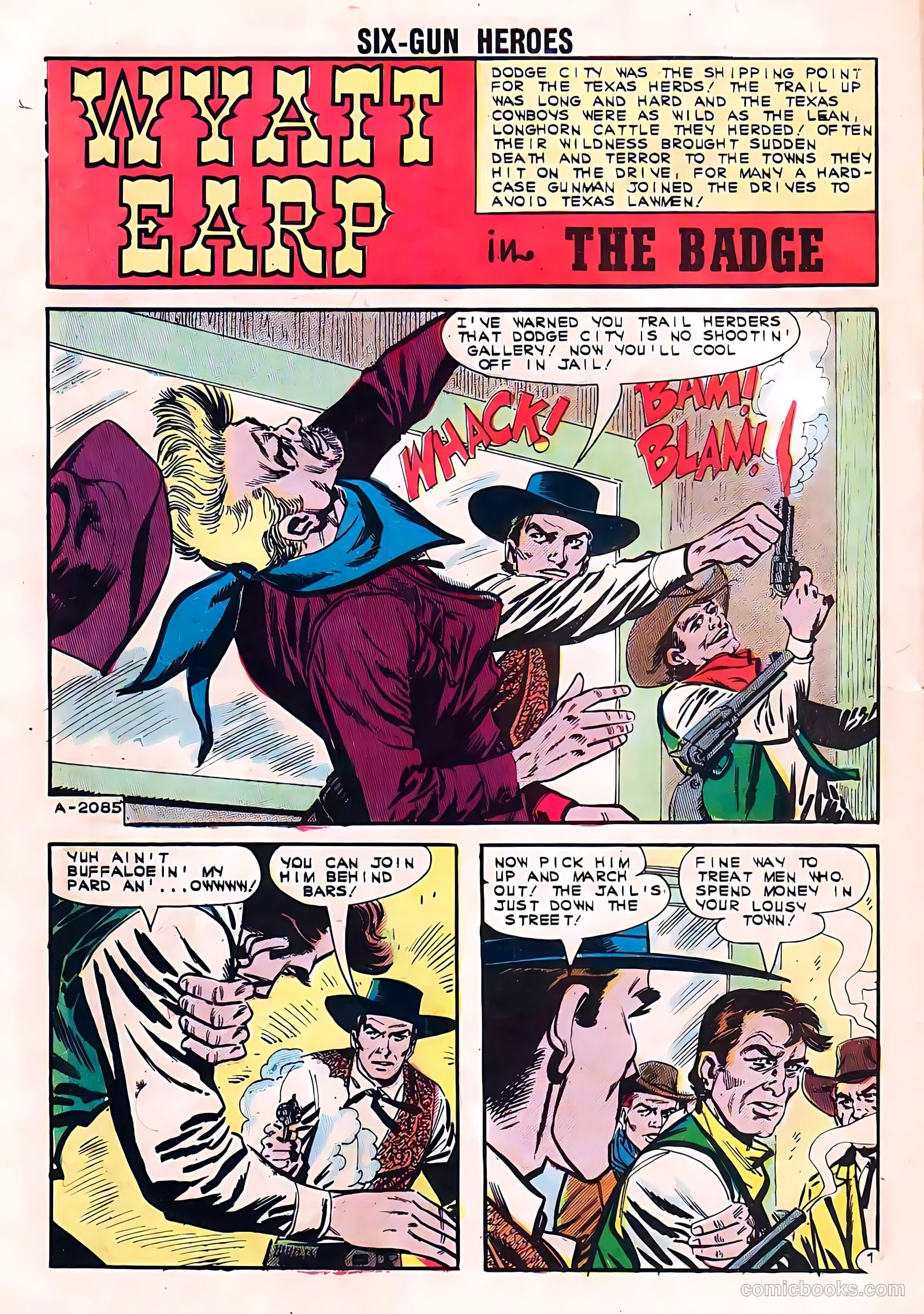 Six-Gun Heroes #72 (1963) — page 27 of 35