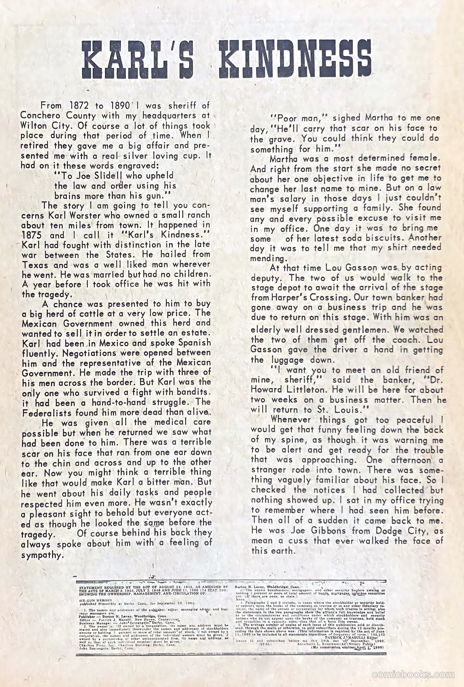 Six-Gun Heroes #73 (1963) — page 17 of 36