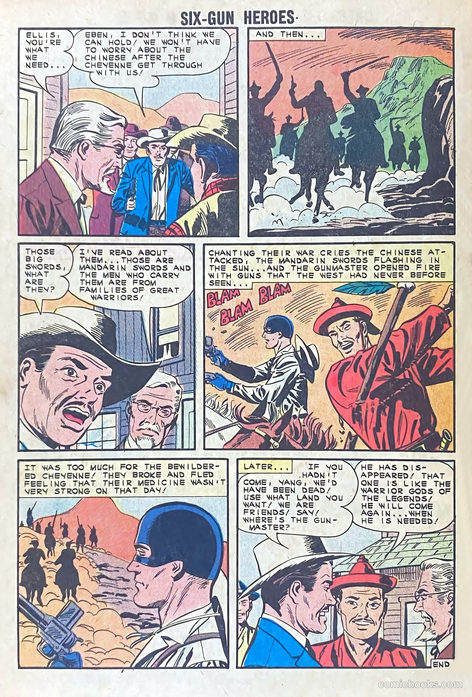 Six-Gun Heroes #73 (1963) — page 32 of 36