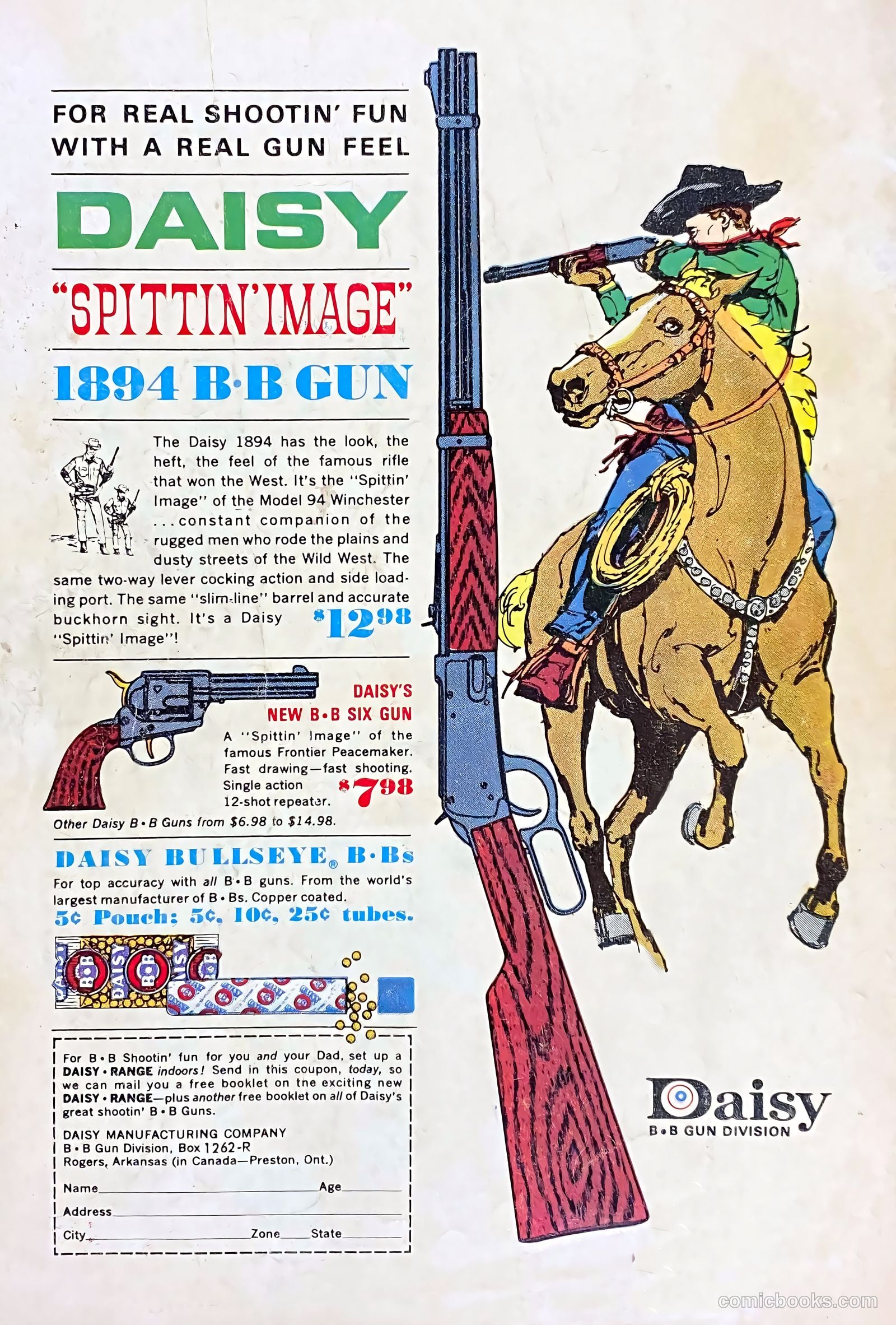 Six-Gun Heroes #73 (1963) — page 36 of 36