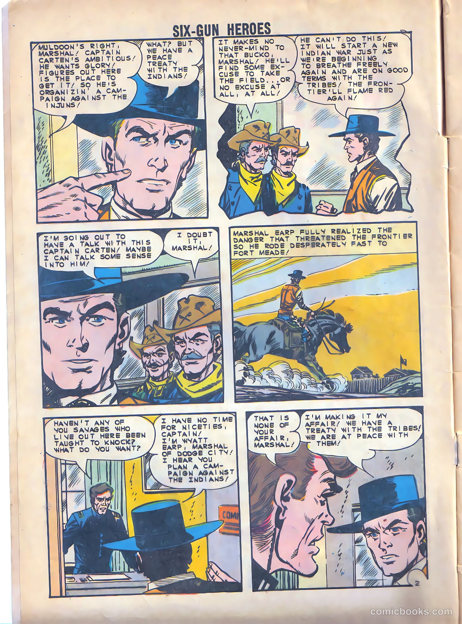 Six-Gun Heroes #75 (1968) — page 4 of 36