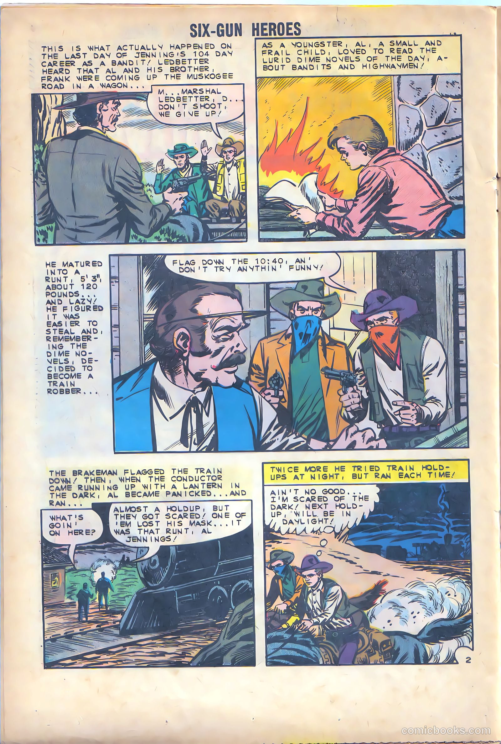 Six-Gun Heroes #75 (1968) — page 20 of 36