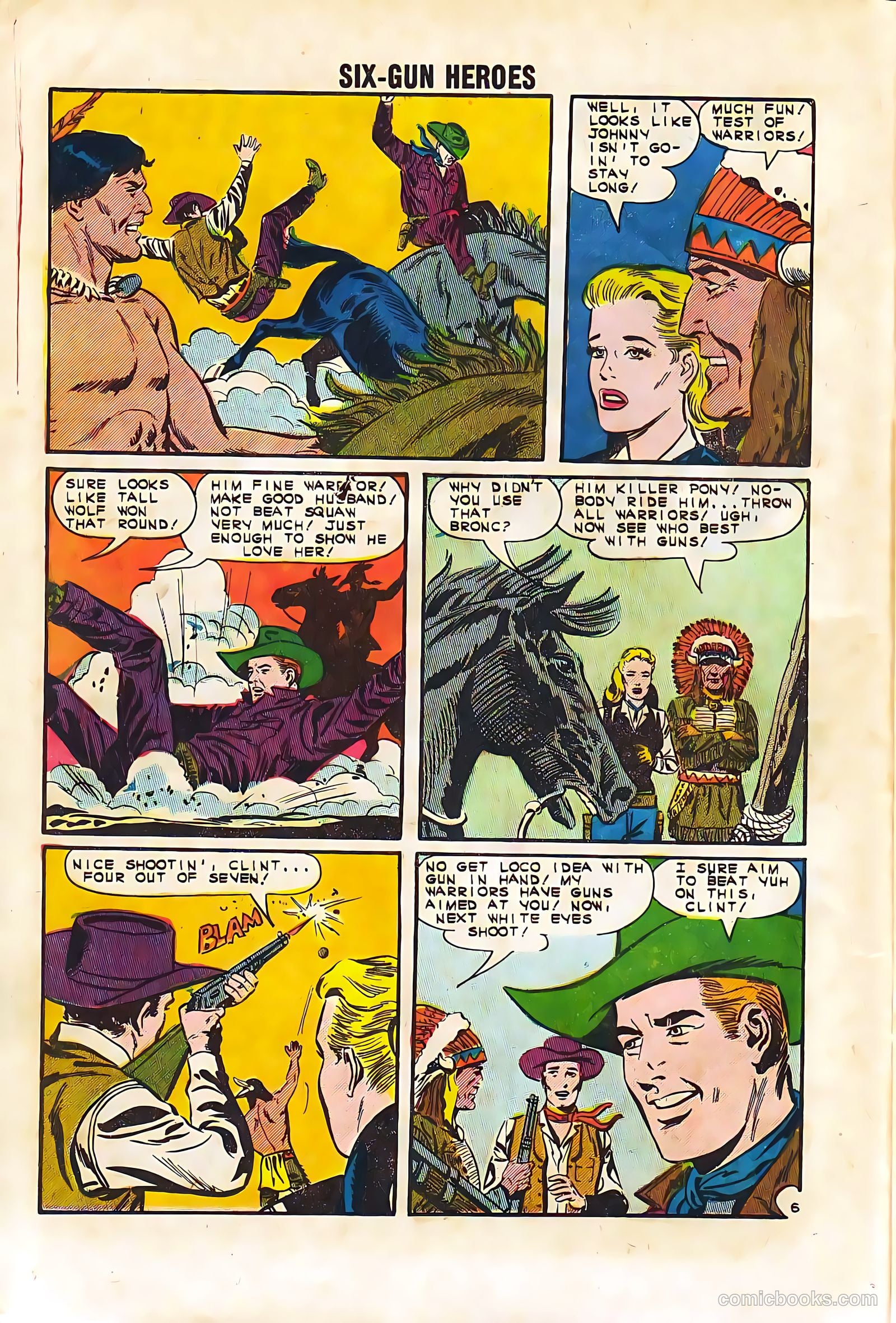 Six-Gun Heroes #76 (1963) — page 16 of 36