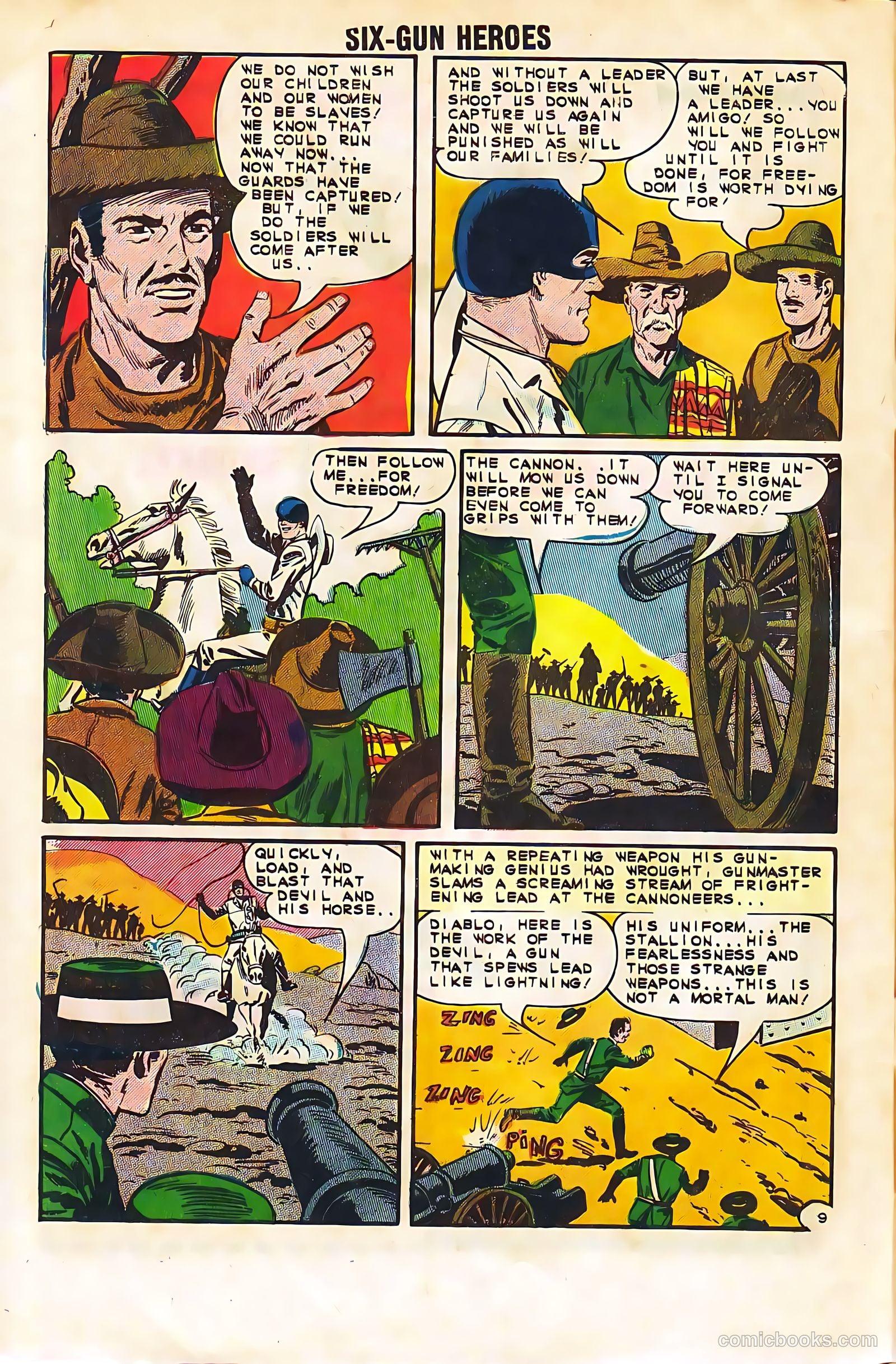 Six-Gun Heroes #76 (1963) — page 32 of 36