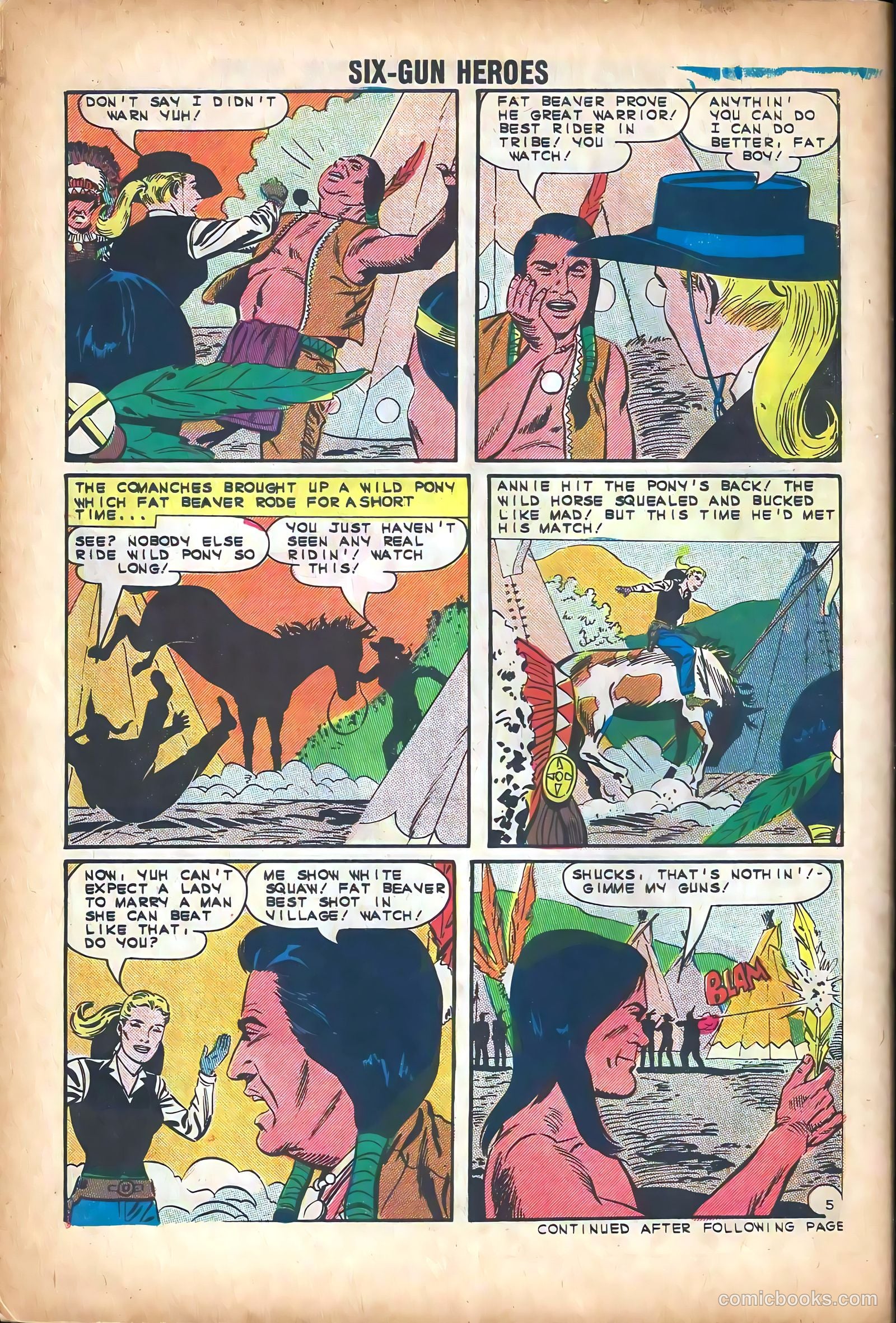 Six-Gun Heroes #77 (1963) — page 30 of 36
