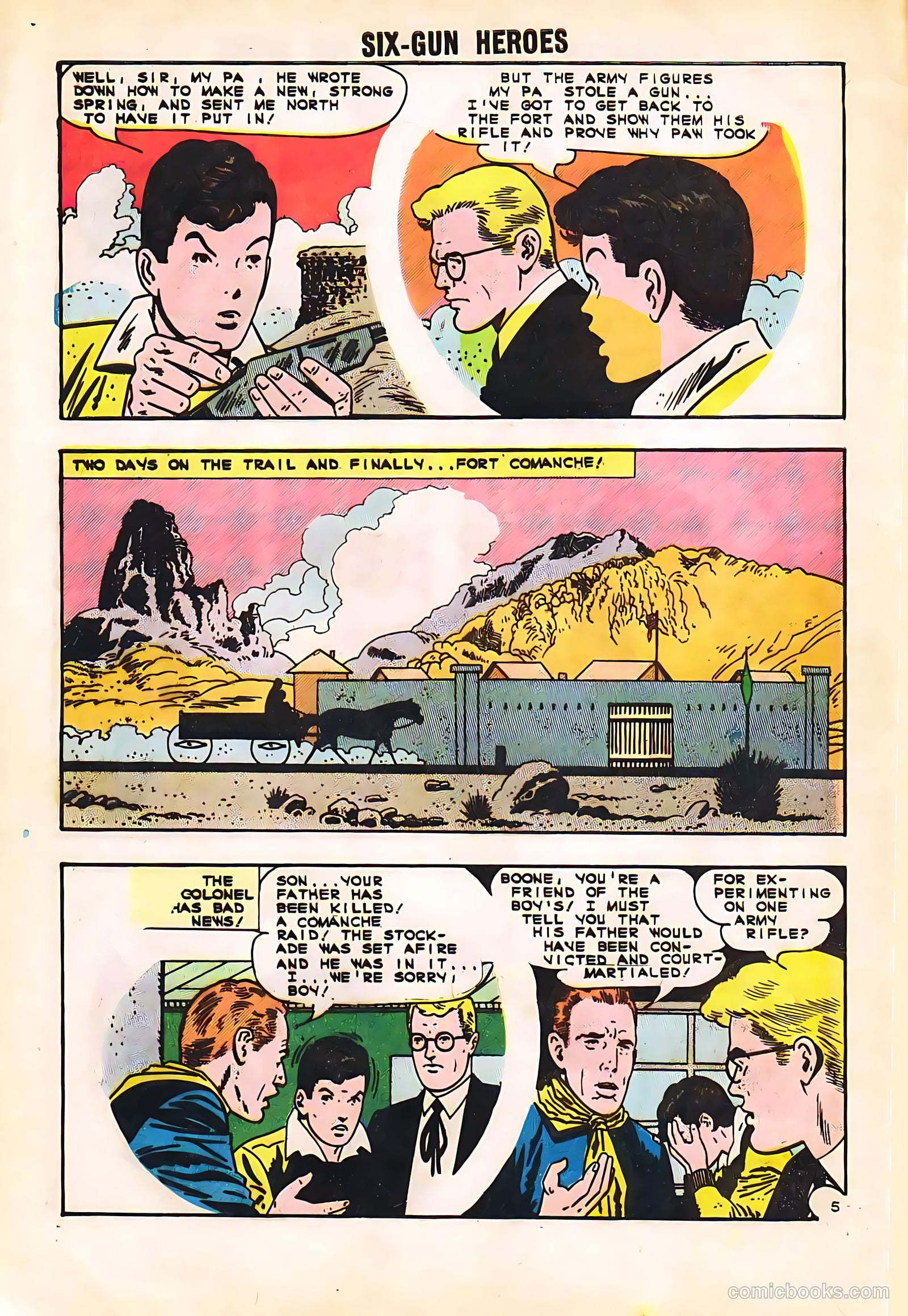 Six-Gun Heroes #79 (1964) — page 8 of 36