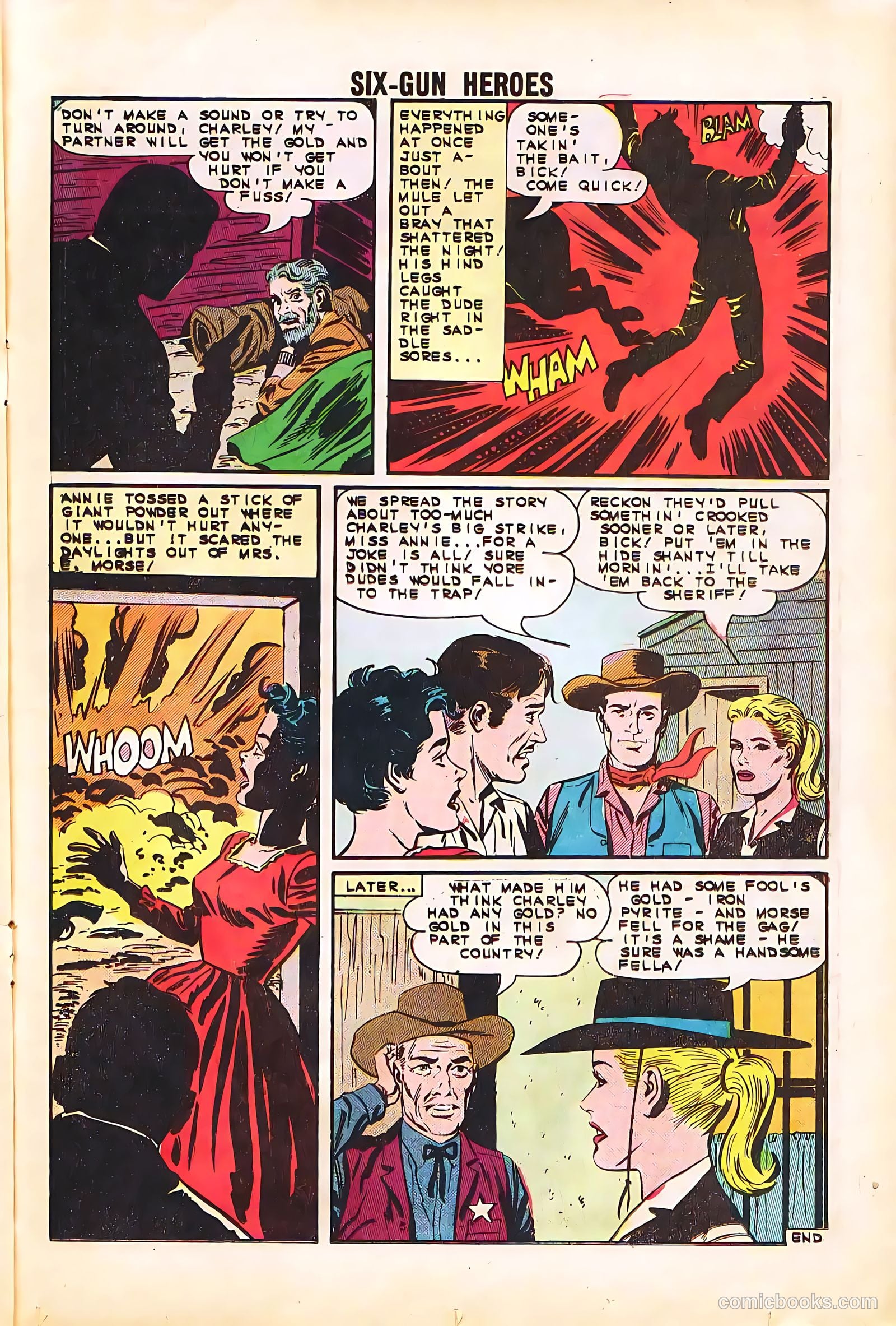 Six-Gun Heroes #79 (1964) — page 21 of 36