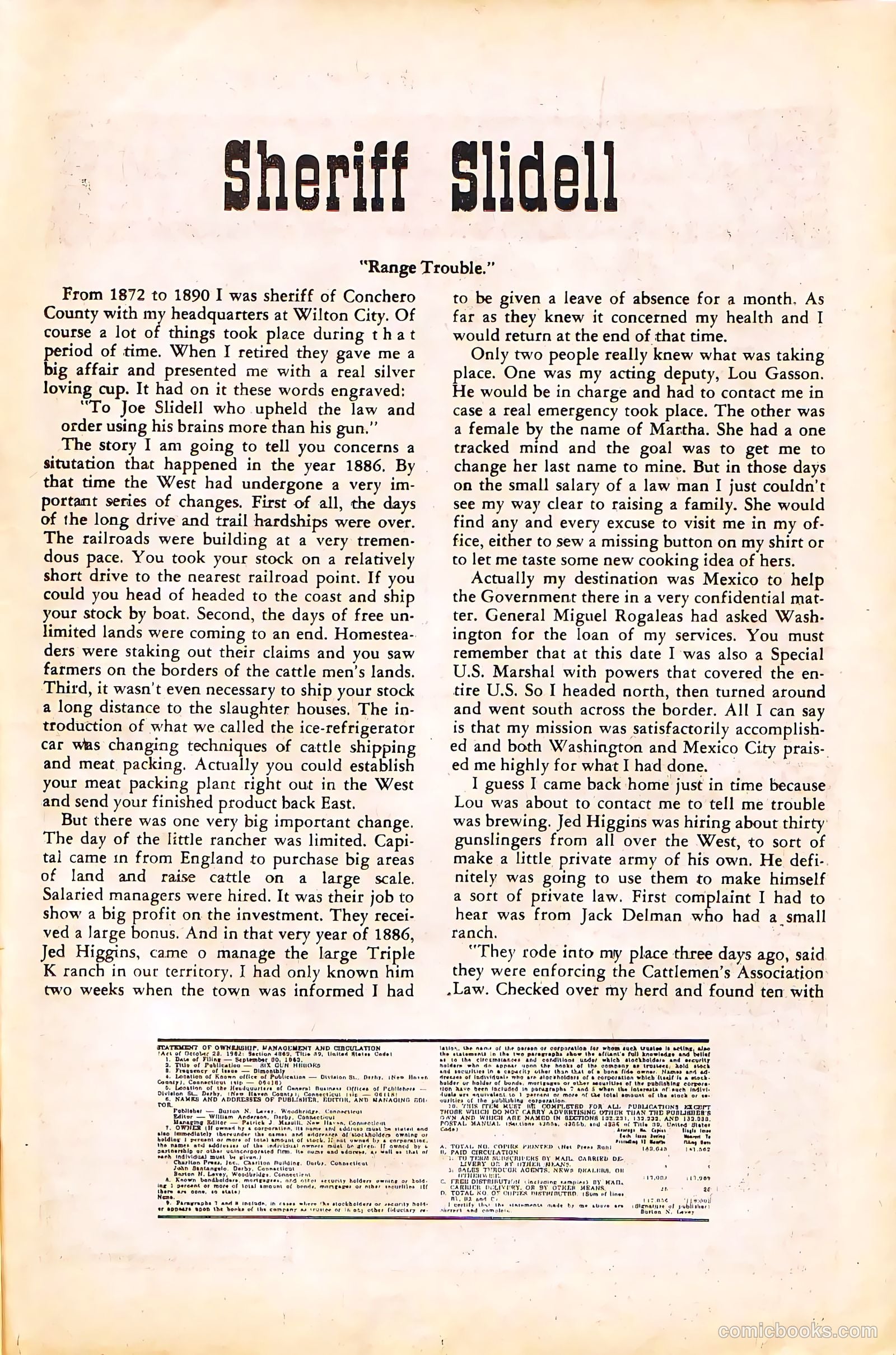 Six-Gun Heroes #79 (1964) — page 23 of 36