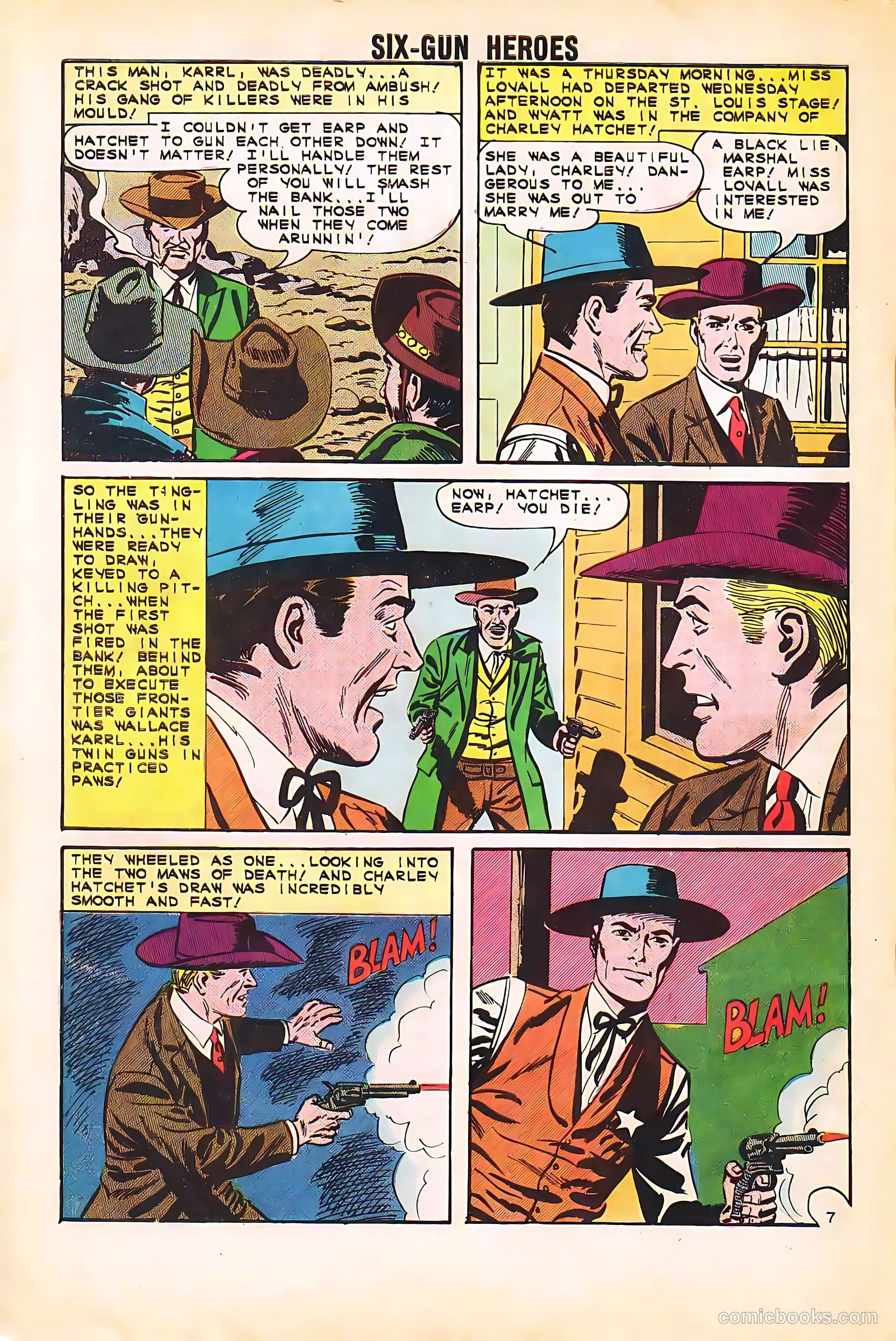 Six-Gun Heroes #79 (1964) — page 32 of 36